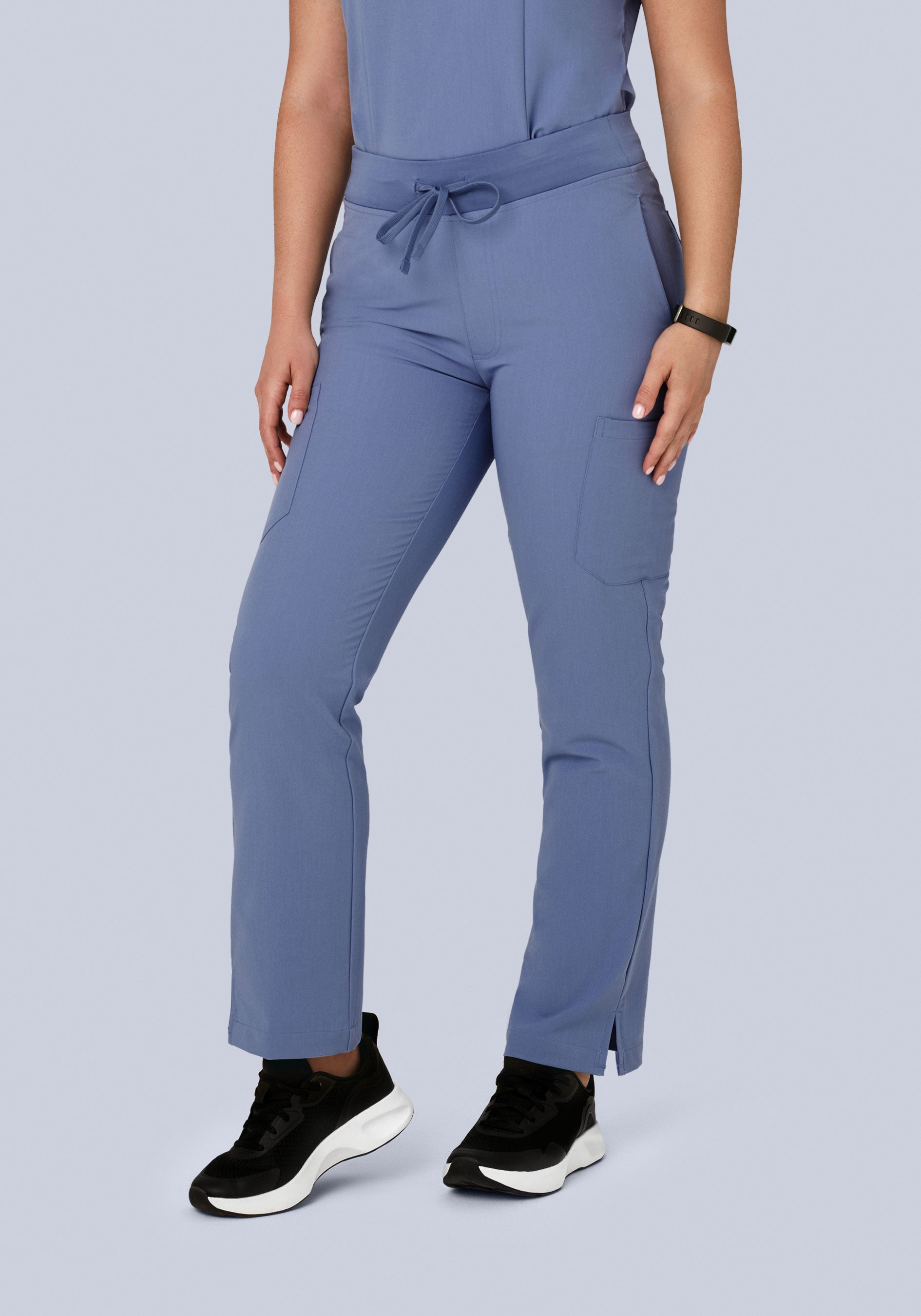 9 Pocket Cargo Pants Periwinkle