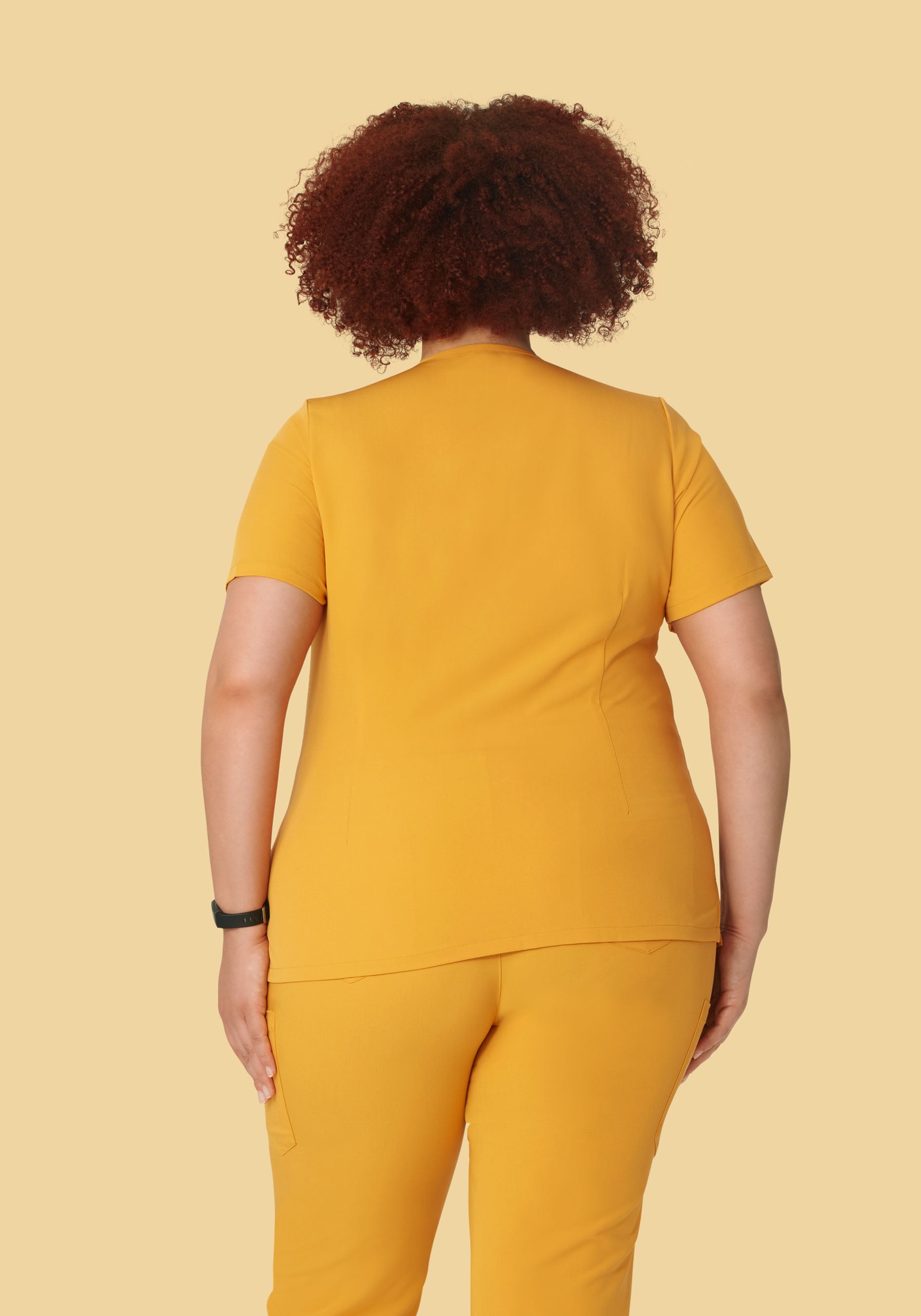 5 Pocket Notch Neck Top Honey