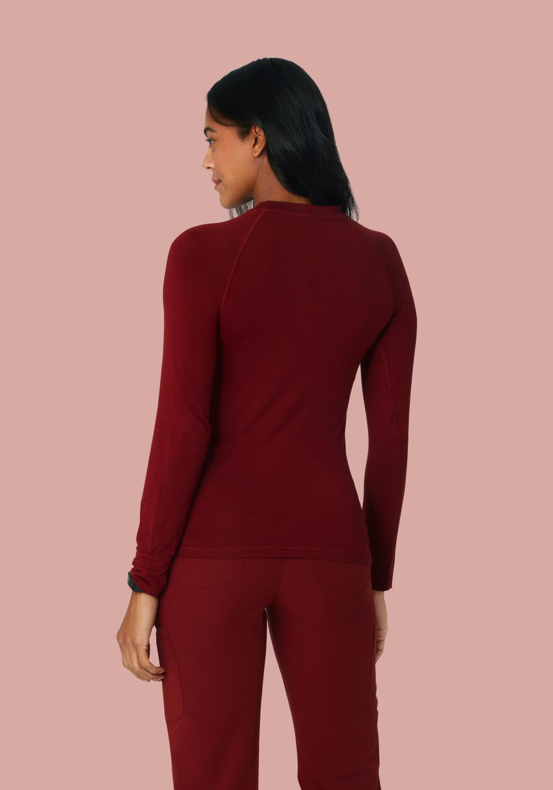 Women's Underscrubs Fired Brick