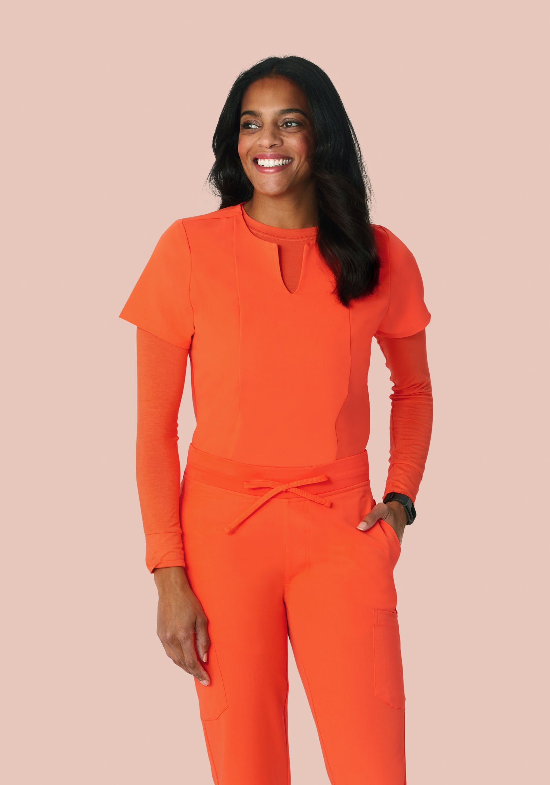 Women's Underscrubs Neon Orange