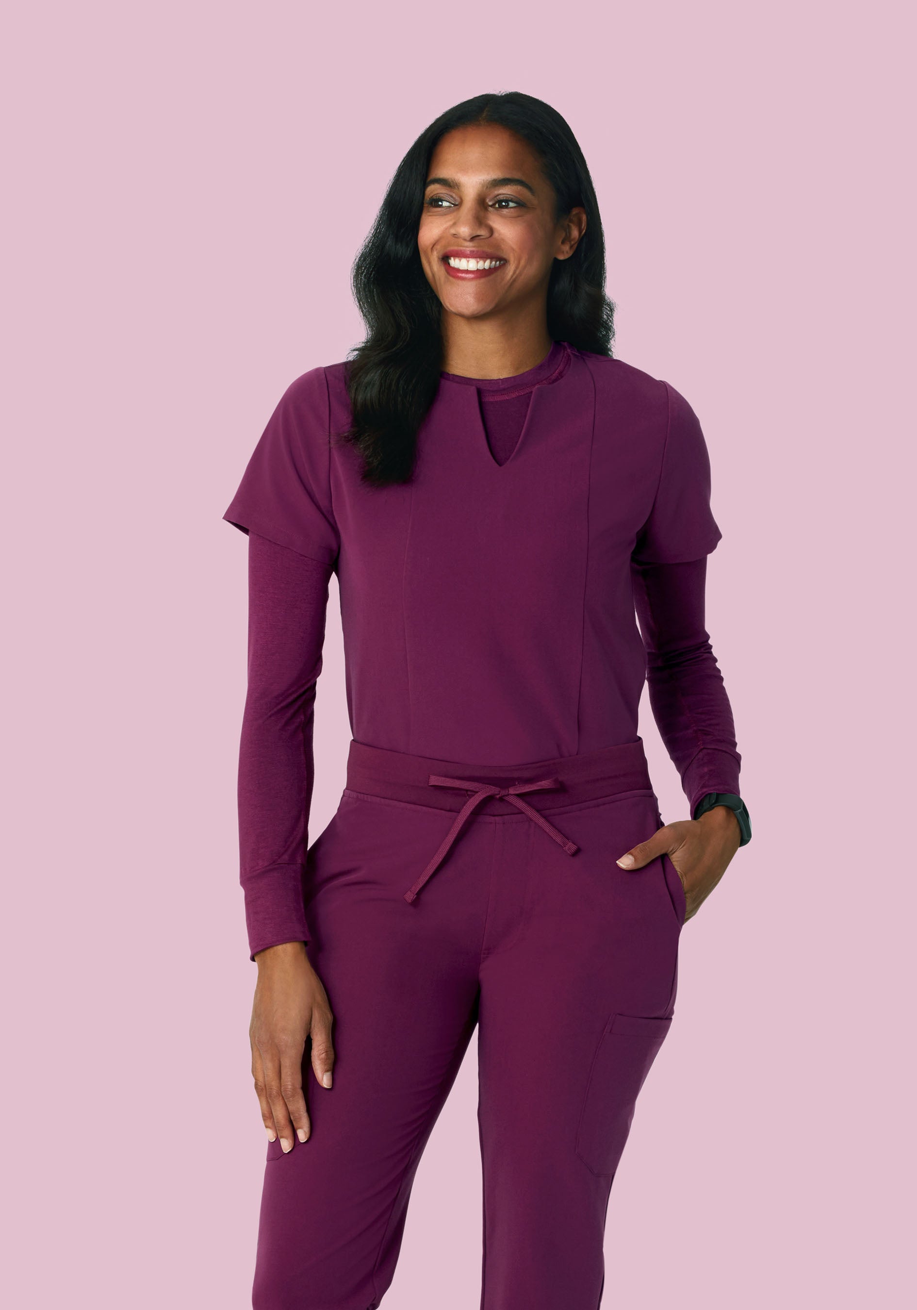 Women's Underscrubs Plum