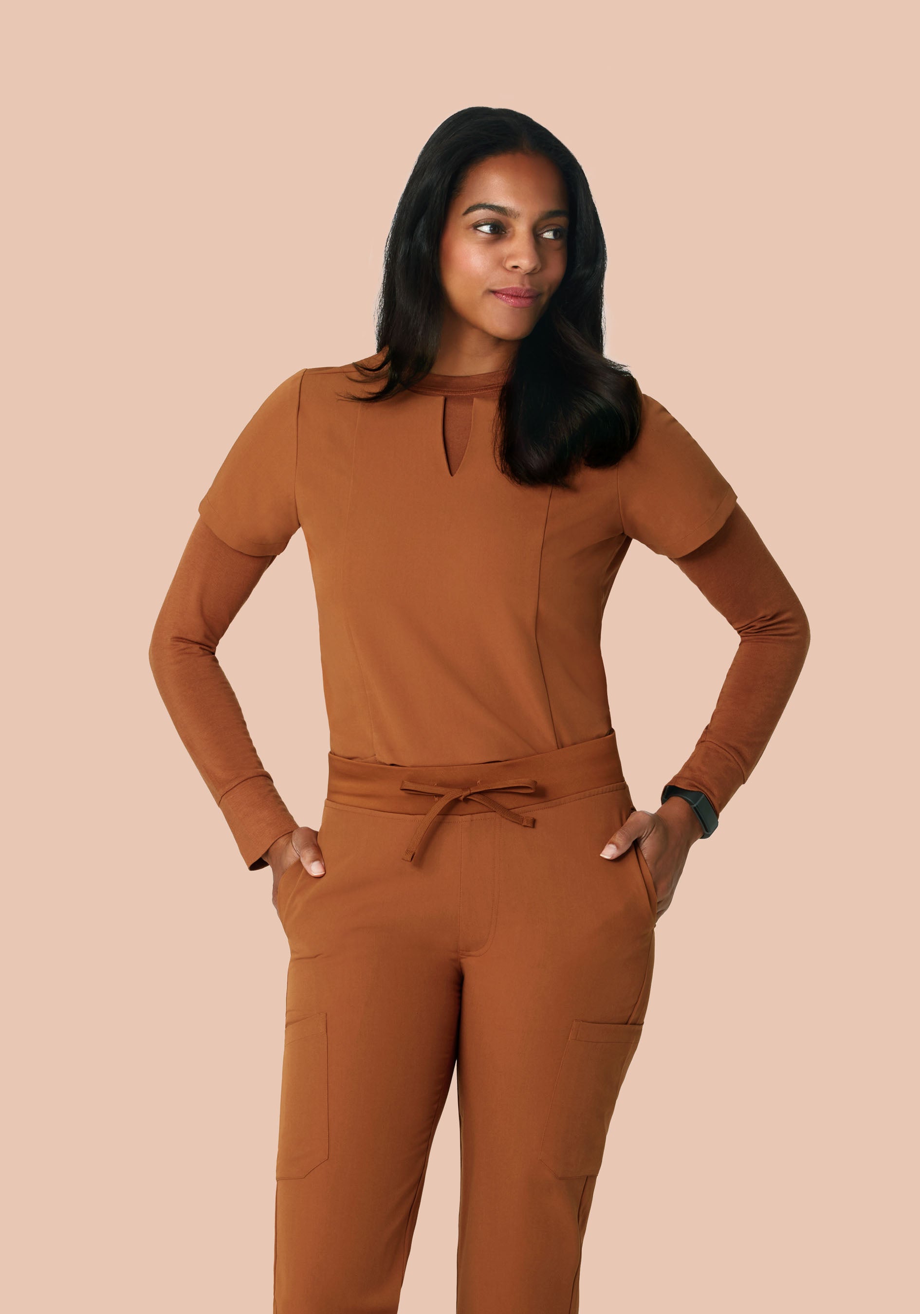 Women's Underscrubs Roasted Pecan