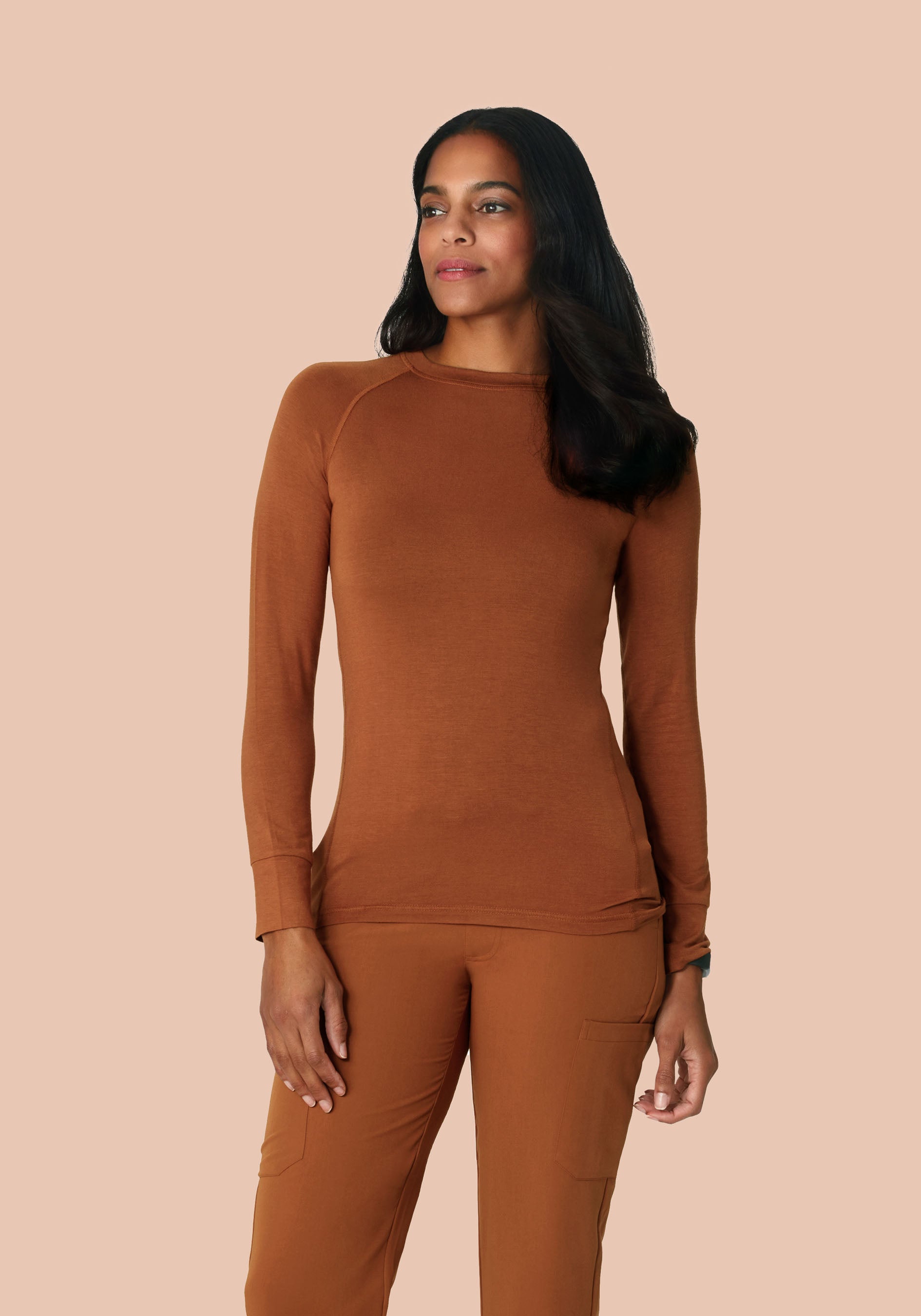 Women's Underscrubs Roasted Pecan Mandala Scrubs