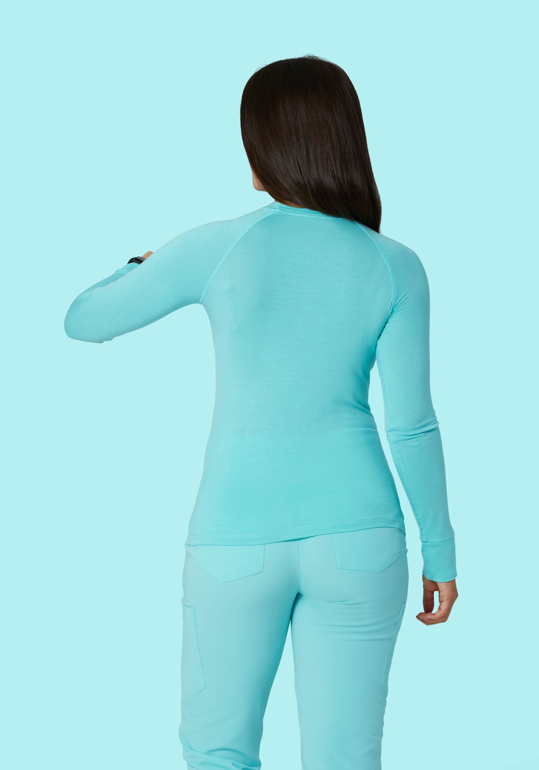 Women's Underscrubs Aqua