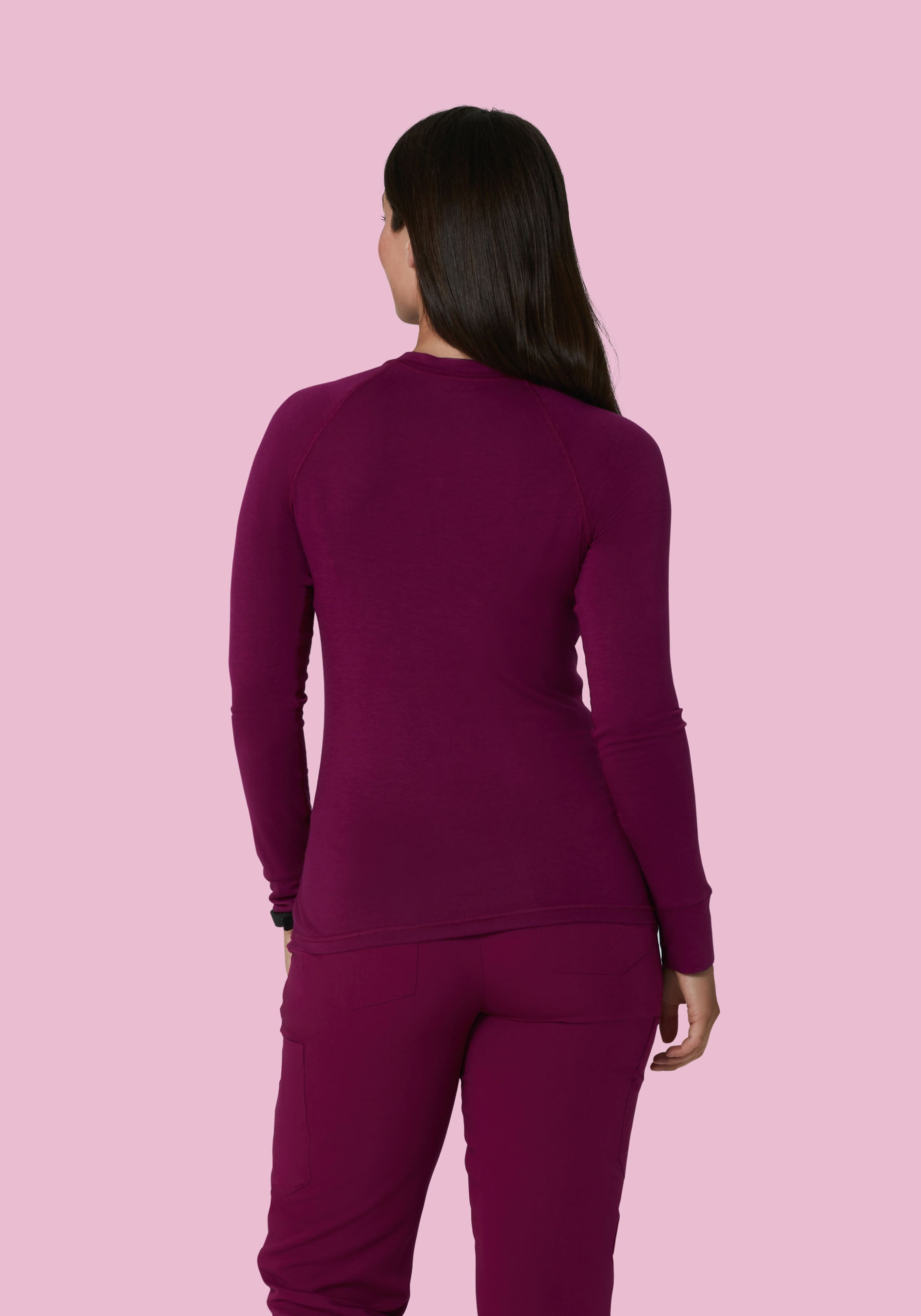 Women's Underscrubs Sangria