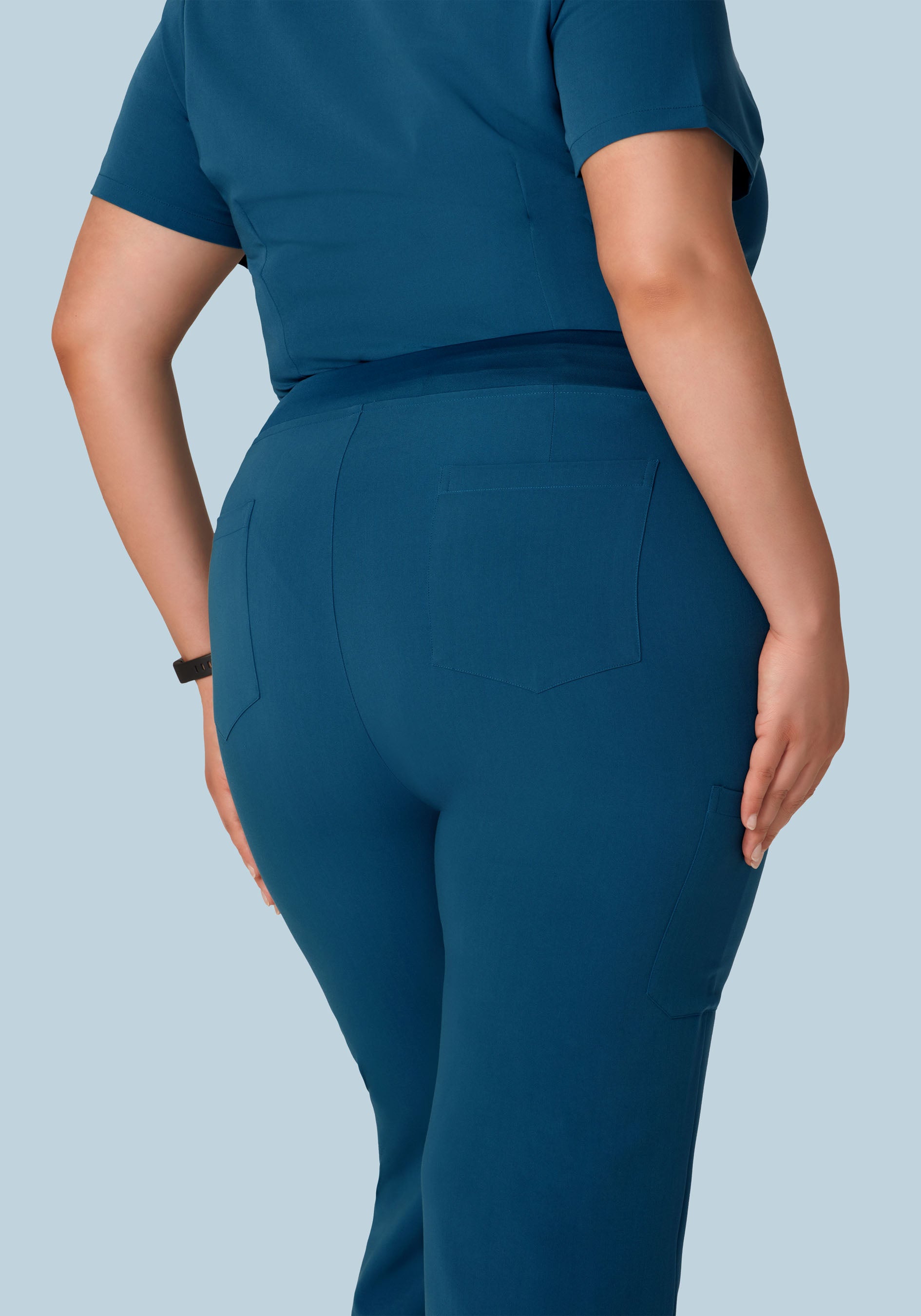 9 Pocket Cargo Pants Harbor Blue