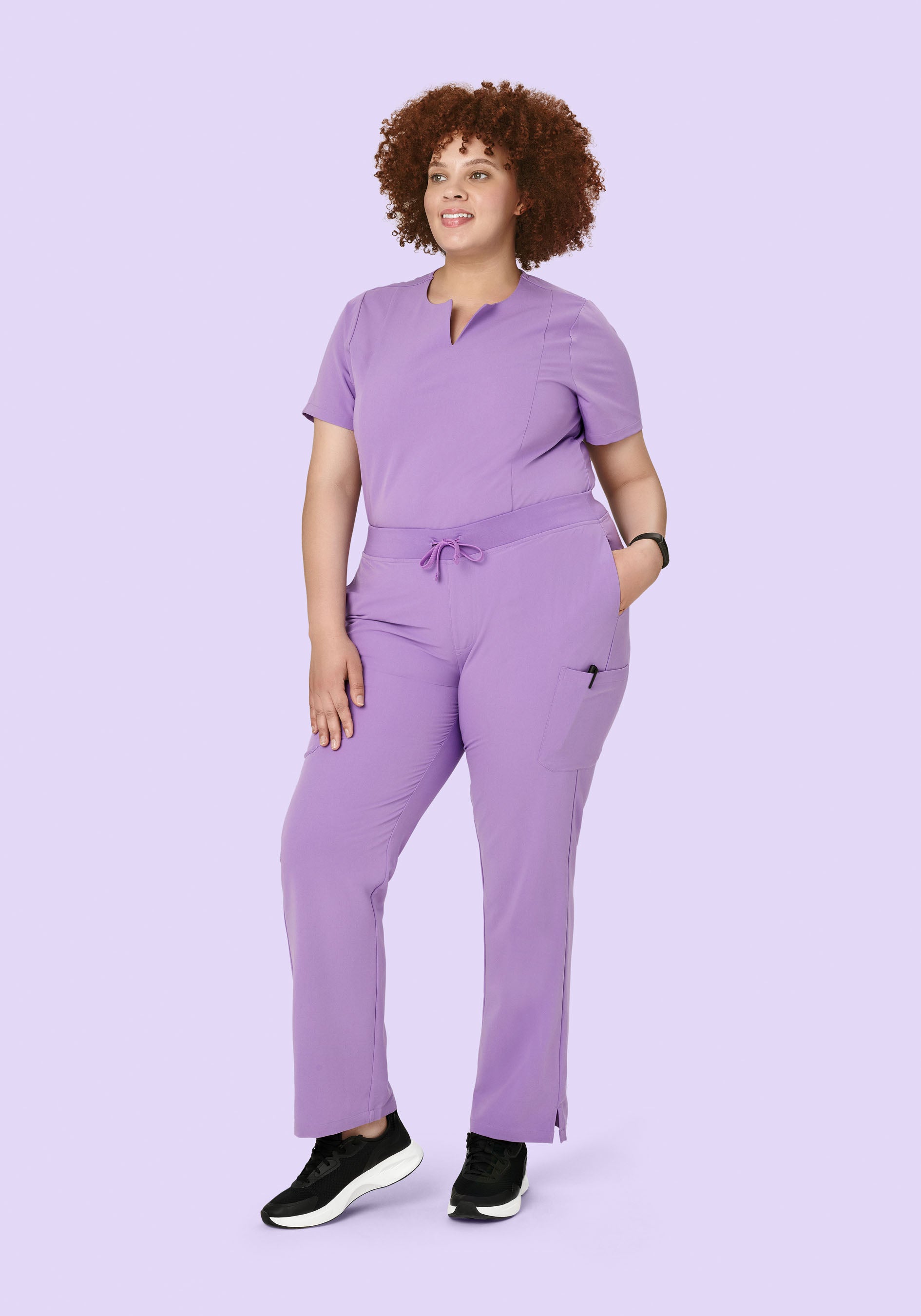 9 Pocket Cargo Pants Lavender