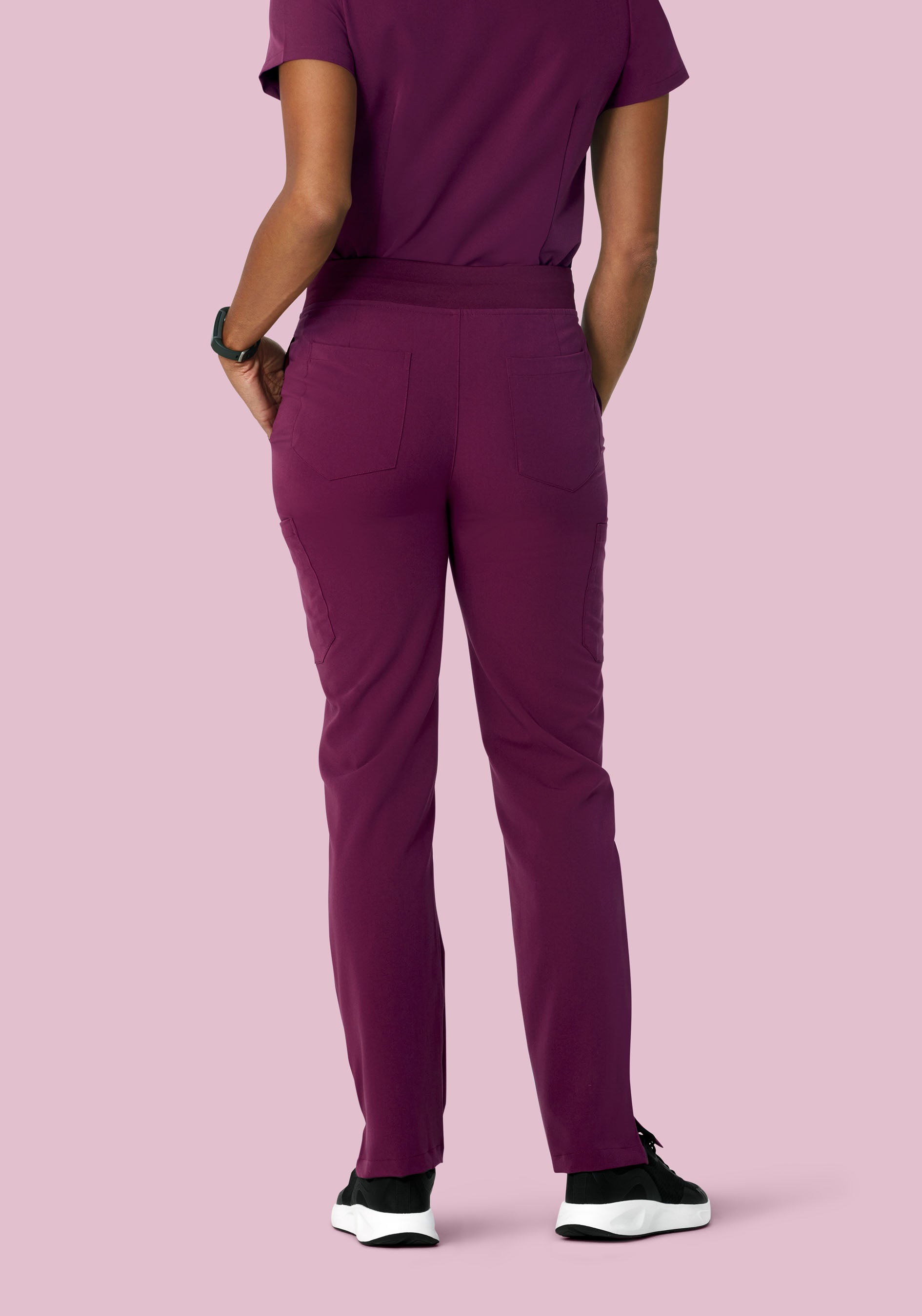 9 Pocket Cargo Pants Plum