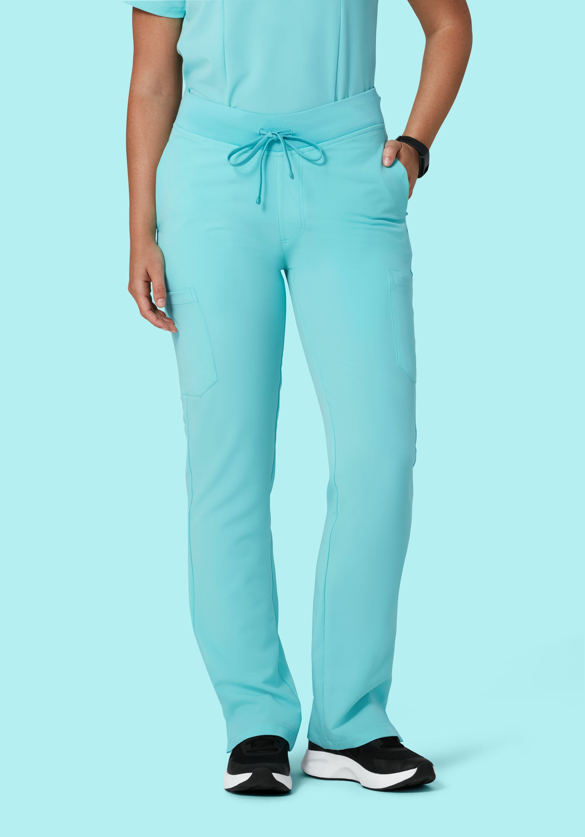9 Pocket Cargo Pants Aqua