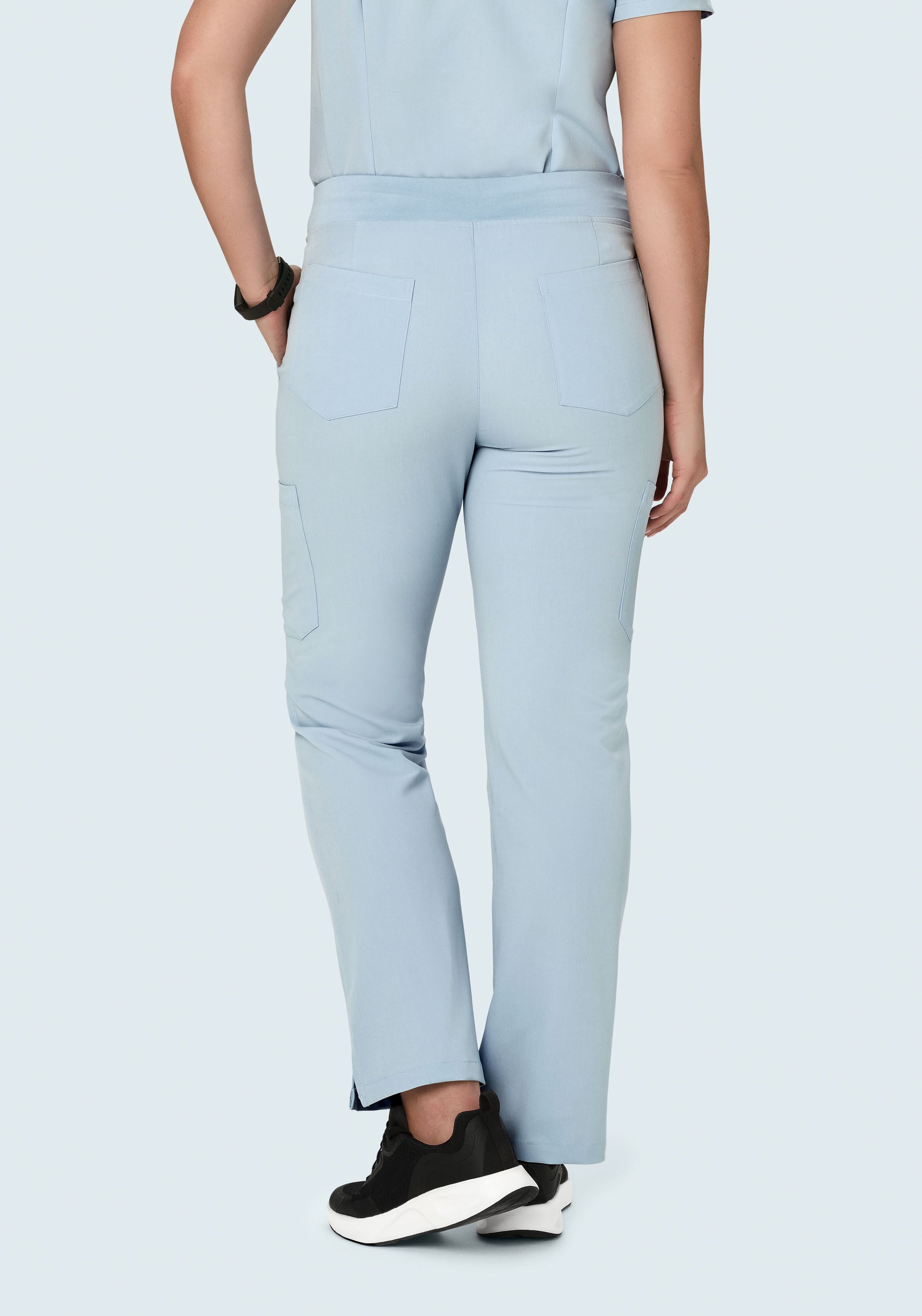 9 Pocket Cargo Pants Powder Blue