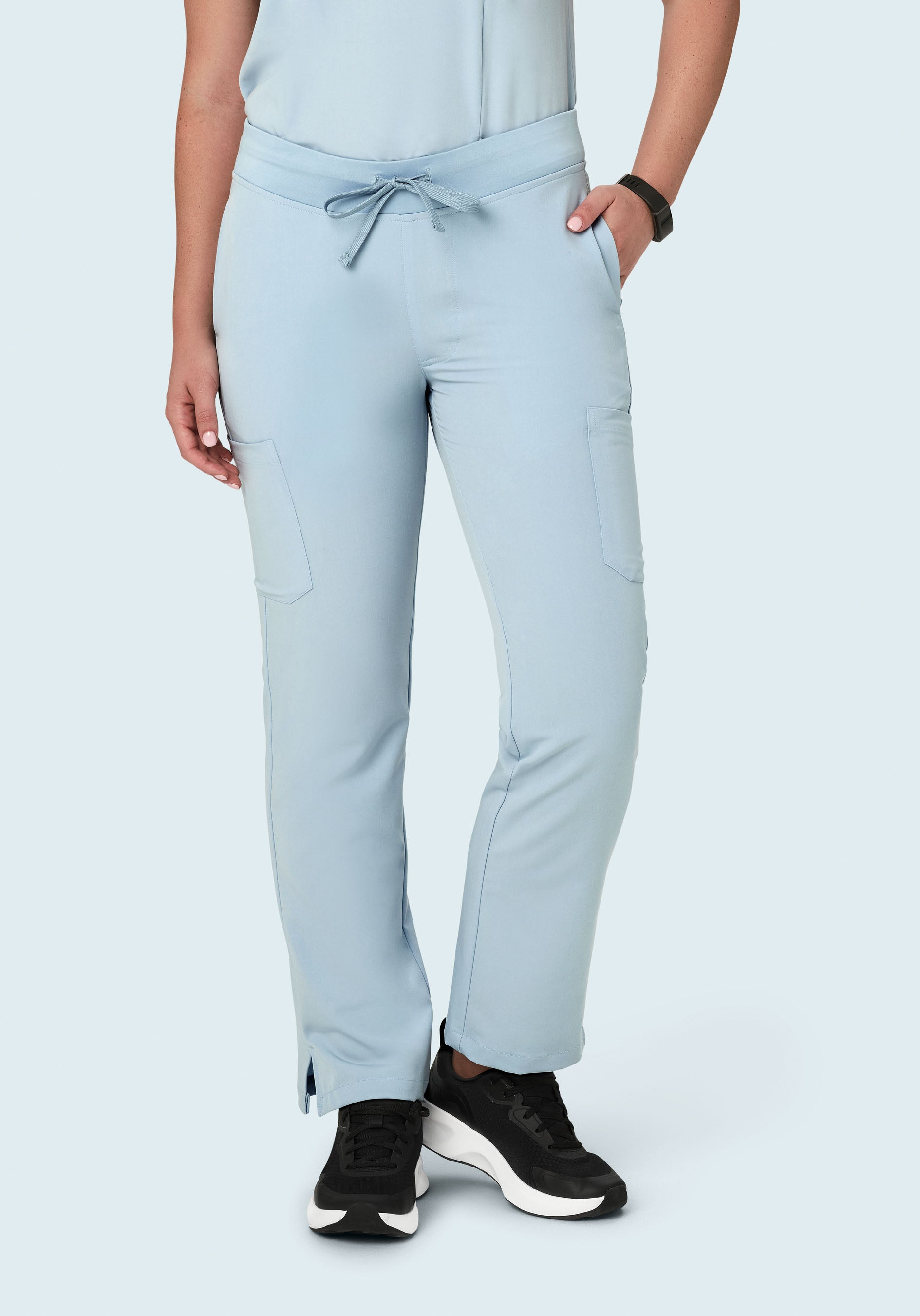 9 Pocket Cargo Pants Powder Blue