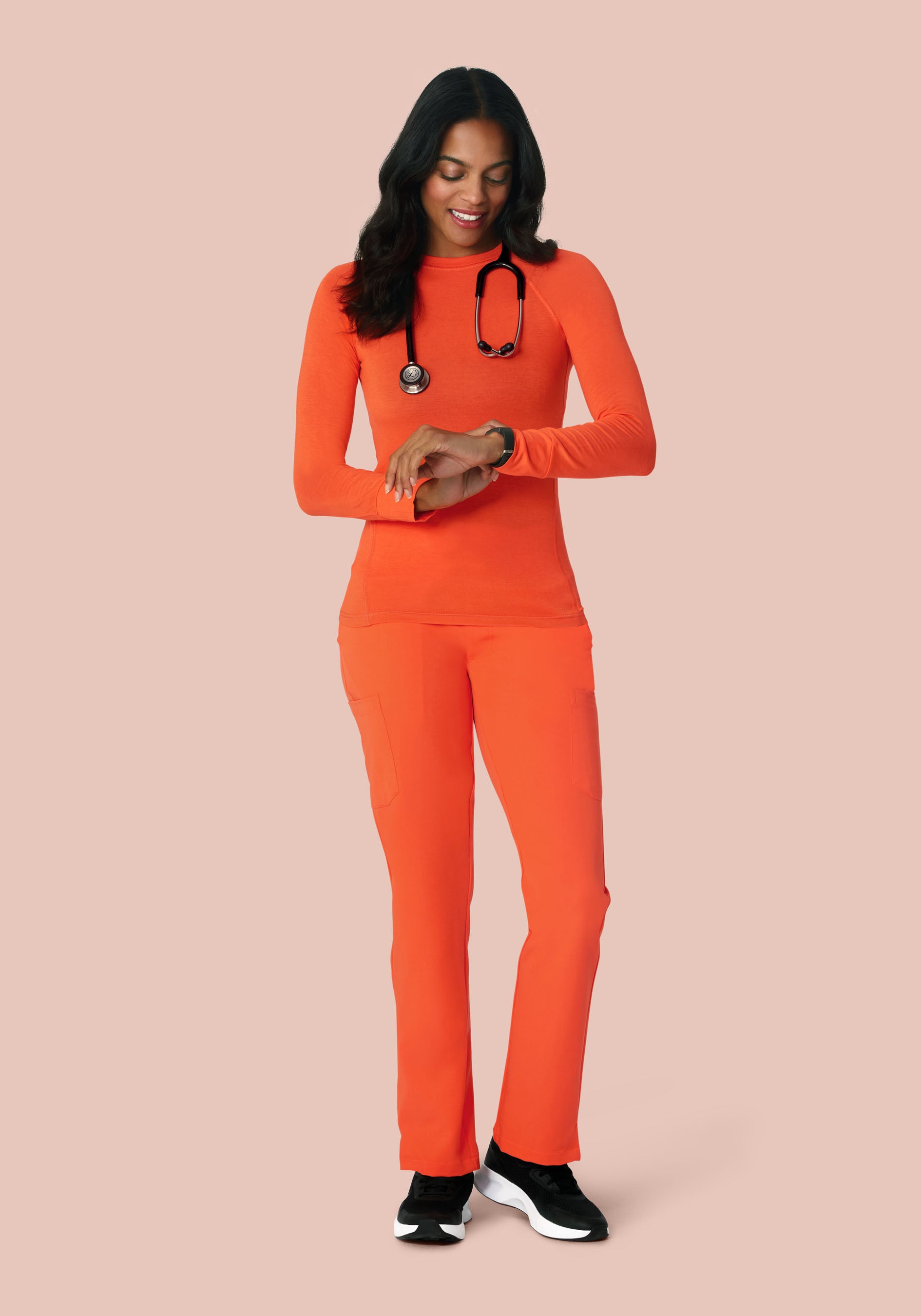 Women's Underscrubs Neon Orange