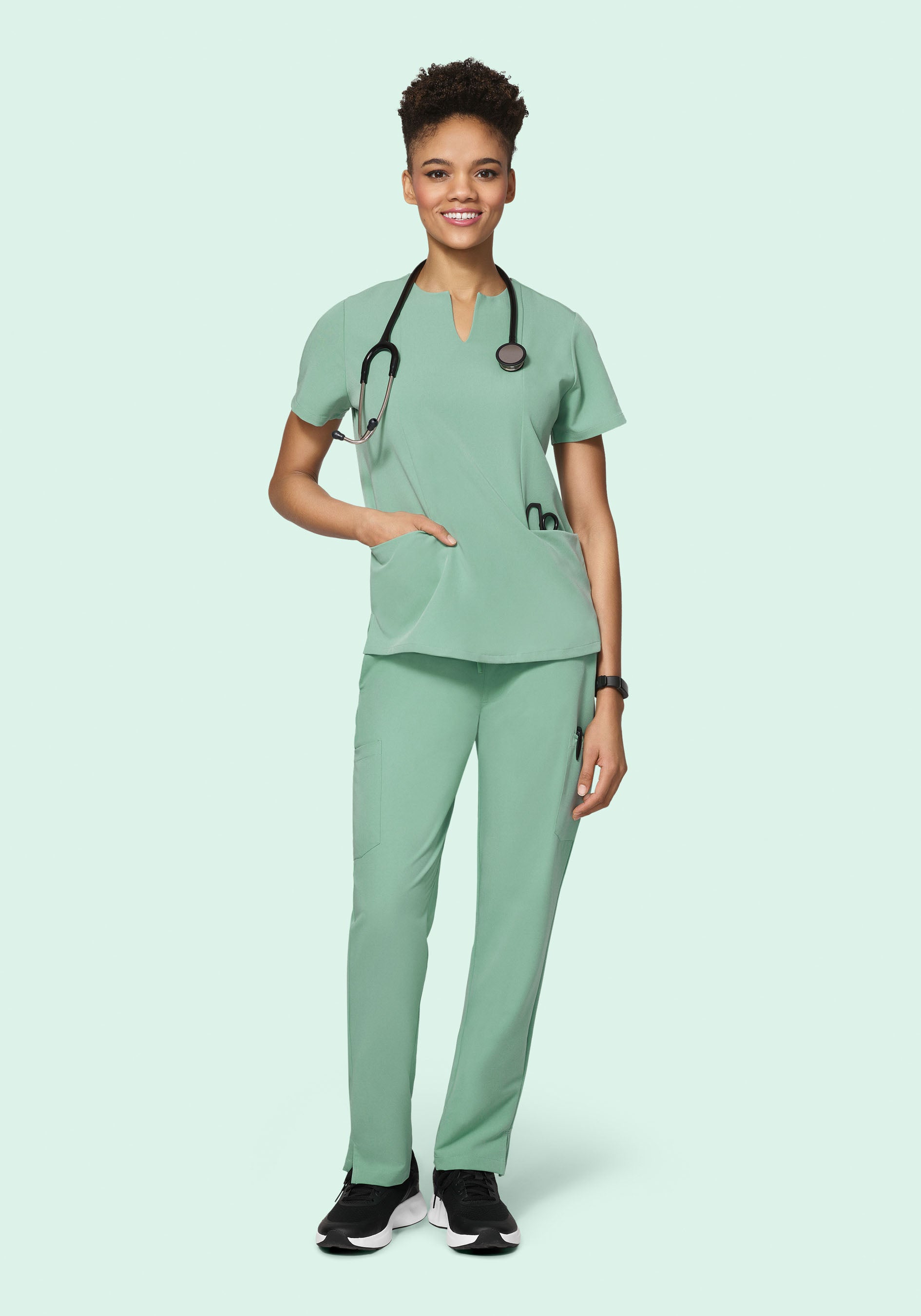 9 Pocket Cargo Pants Jade