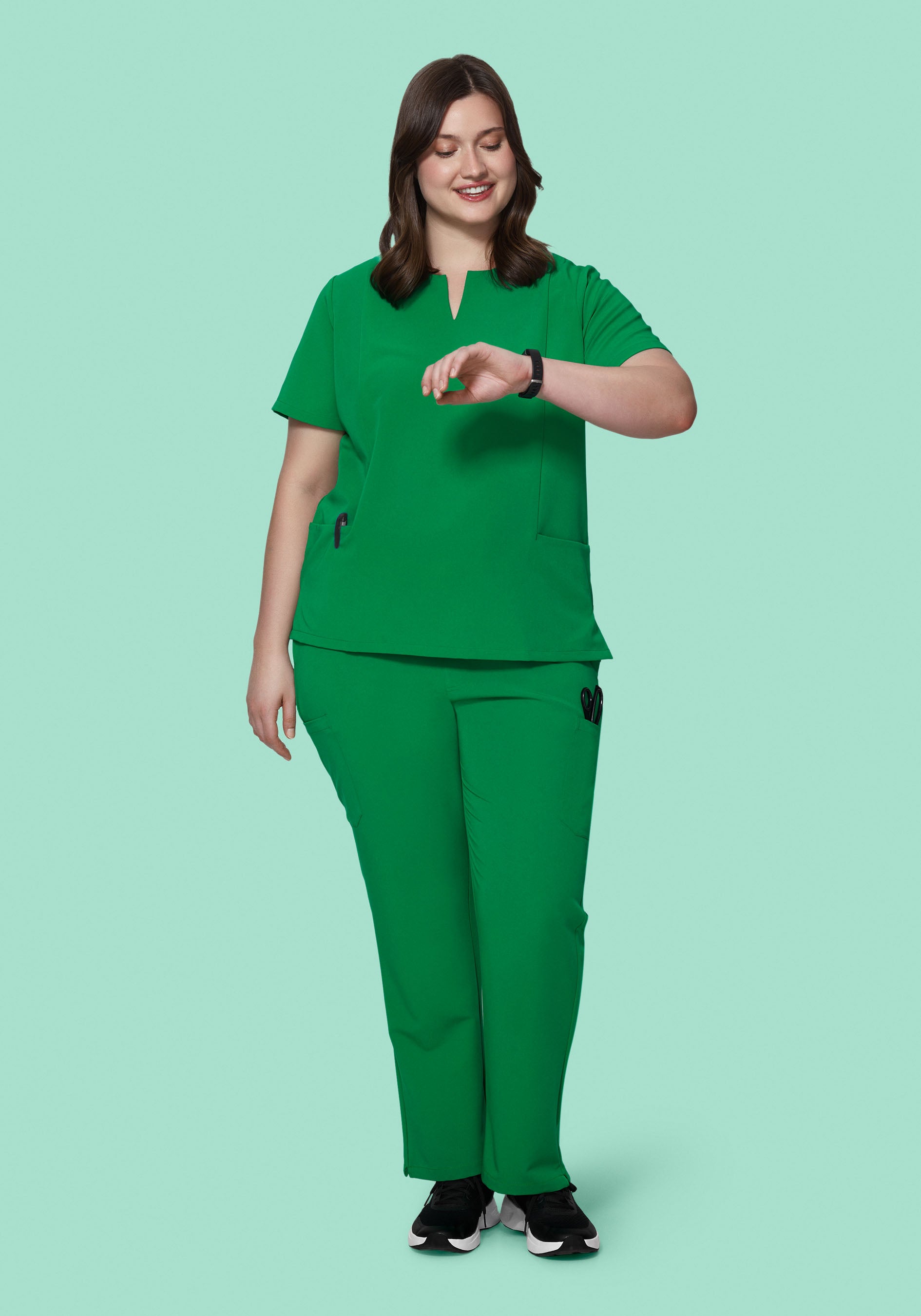 9 Pocket Cargo Pants Emerald