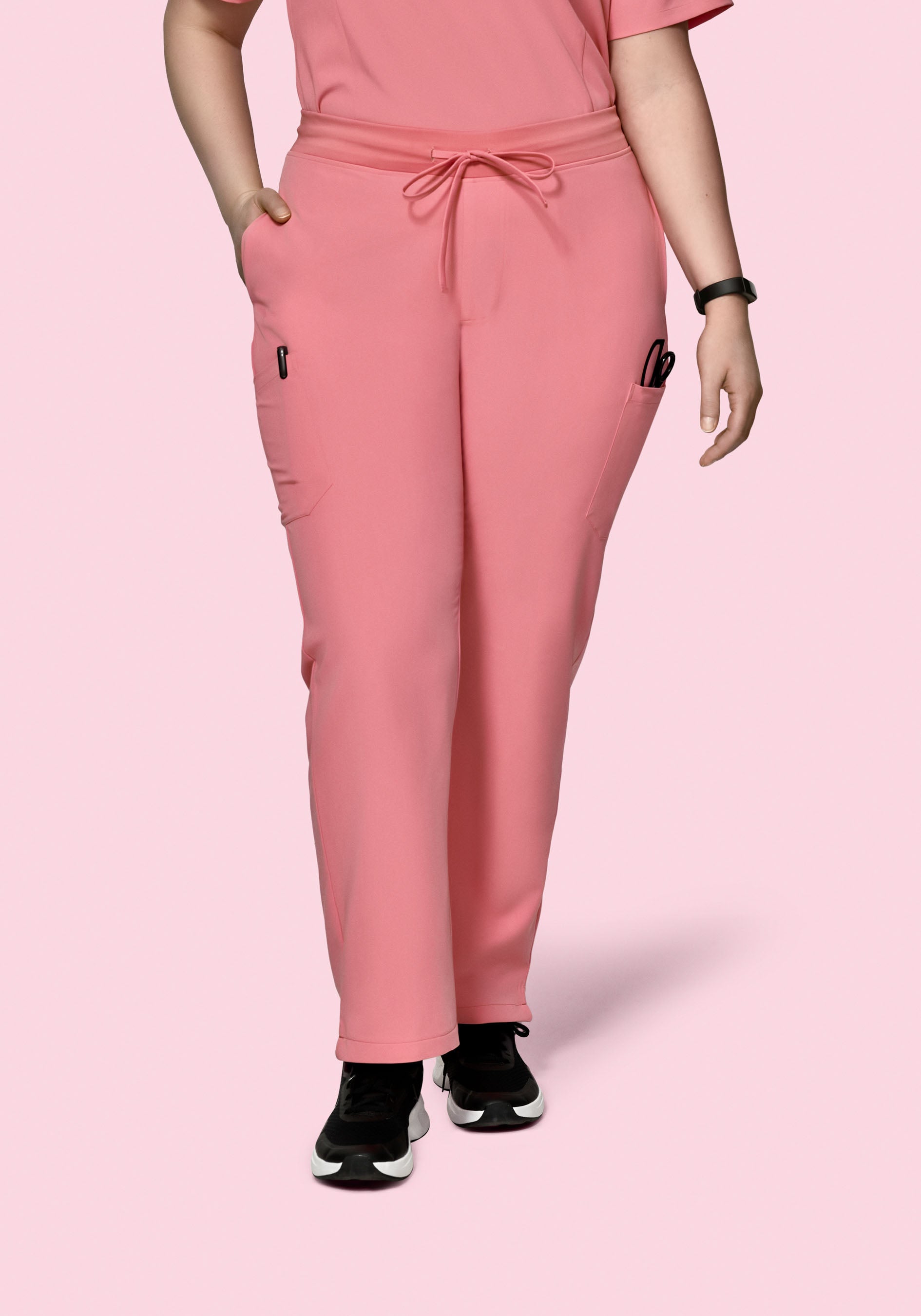 9 Pocket Cargo Pants Peony