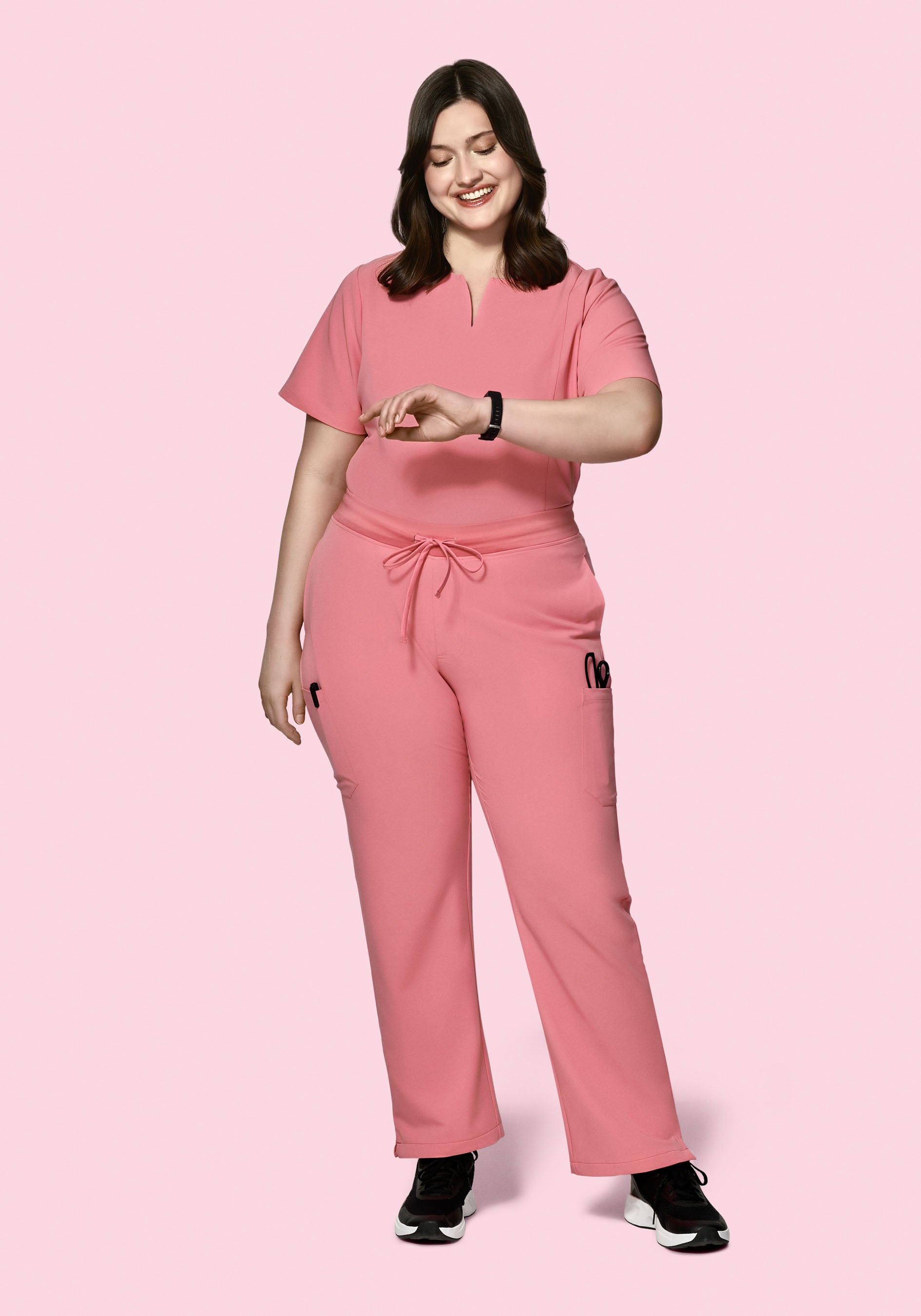 9 Pocket Cargo Pants Peony