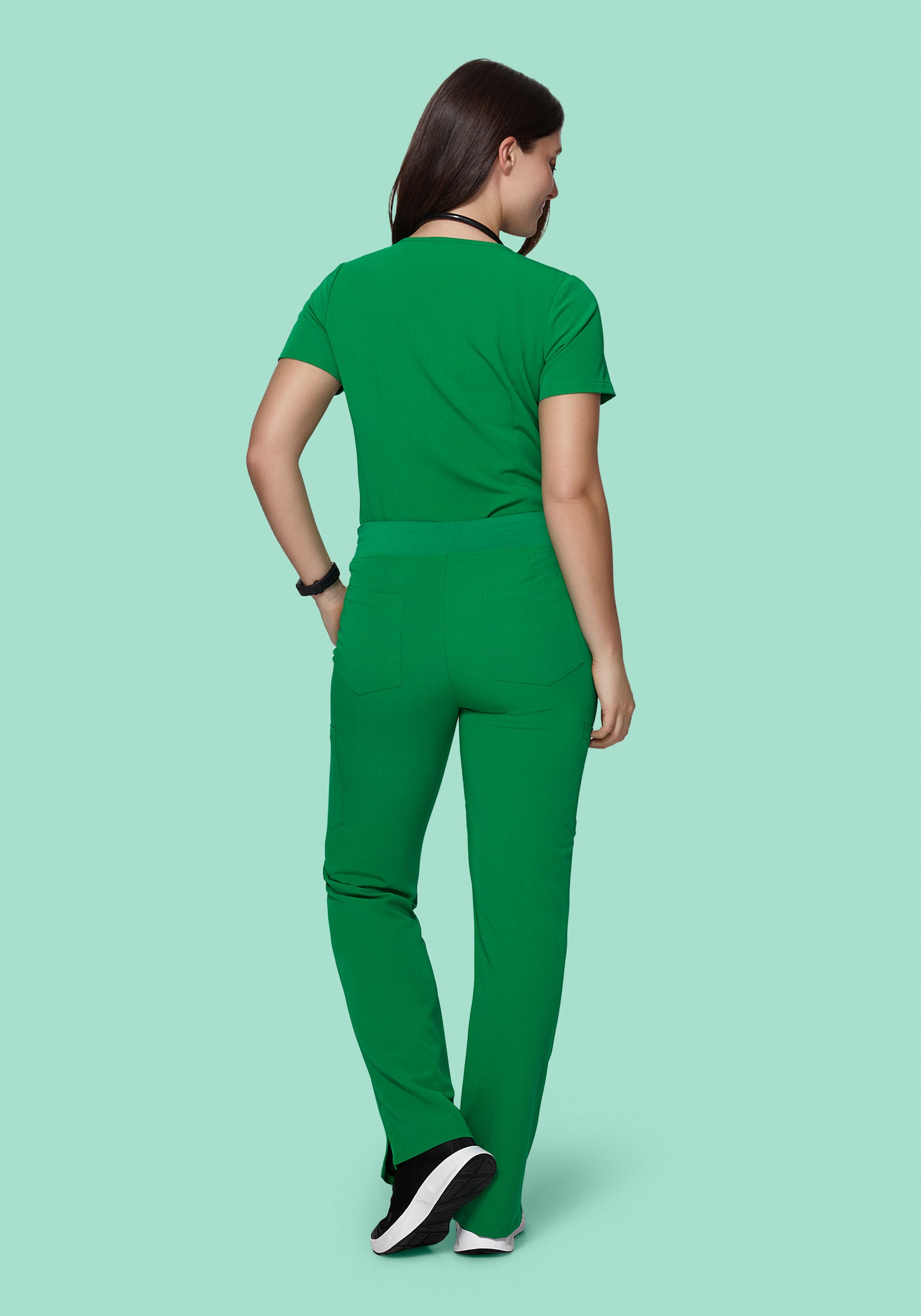 9 Pocket Cargo Pants Emerald
