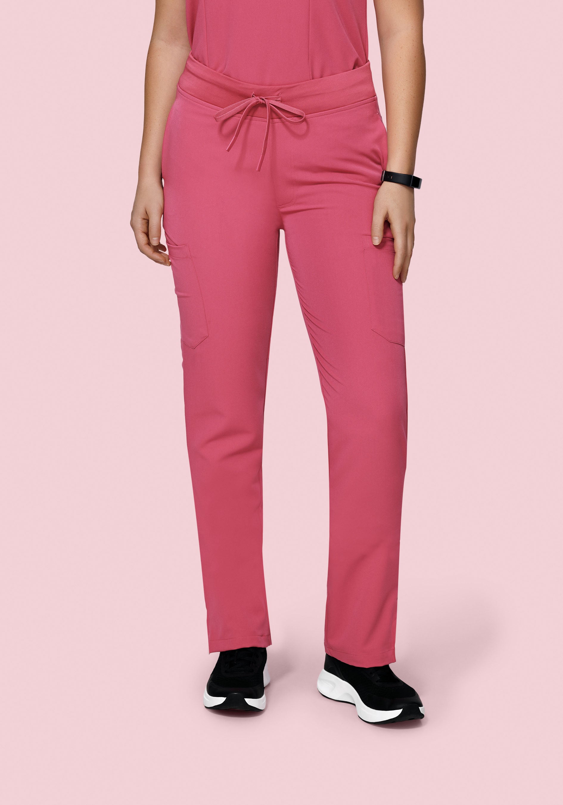 9 Pocket Cargo Pants Jaipur Pink