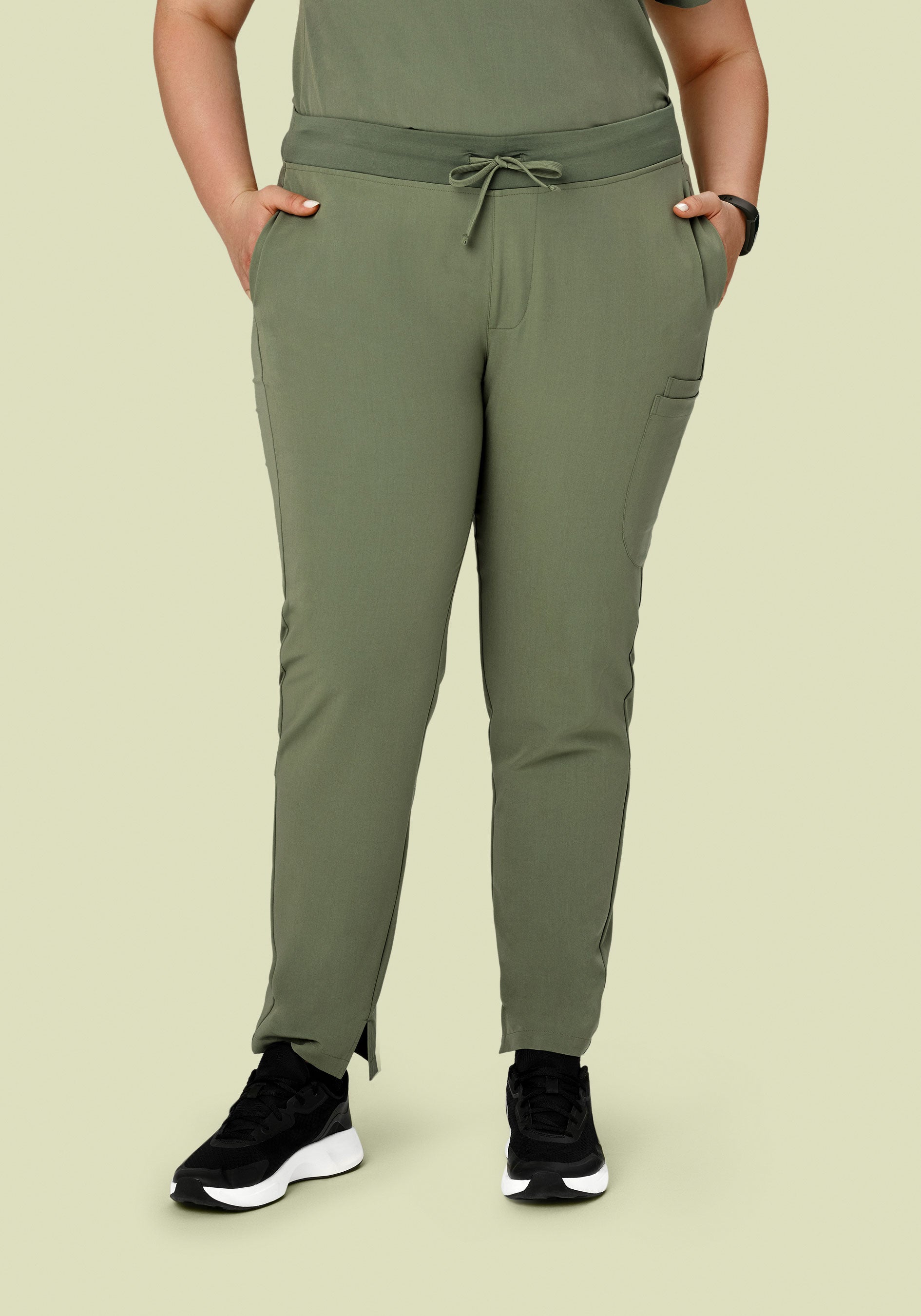 6 Pocket Slim Pants Sage