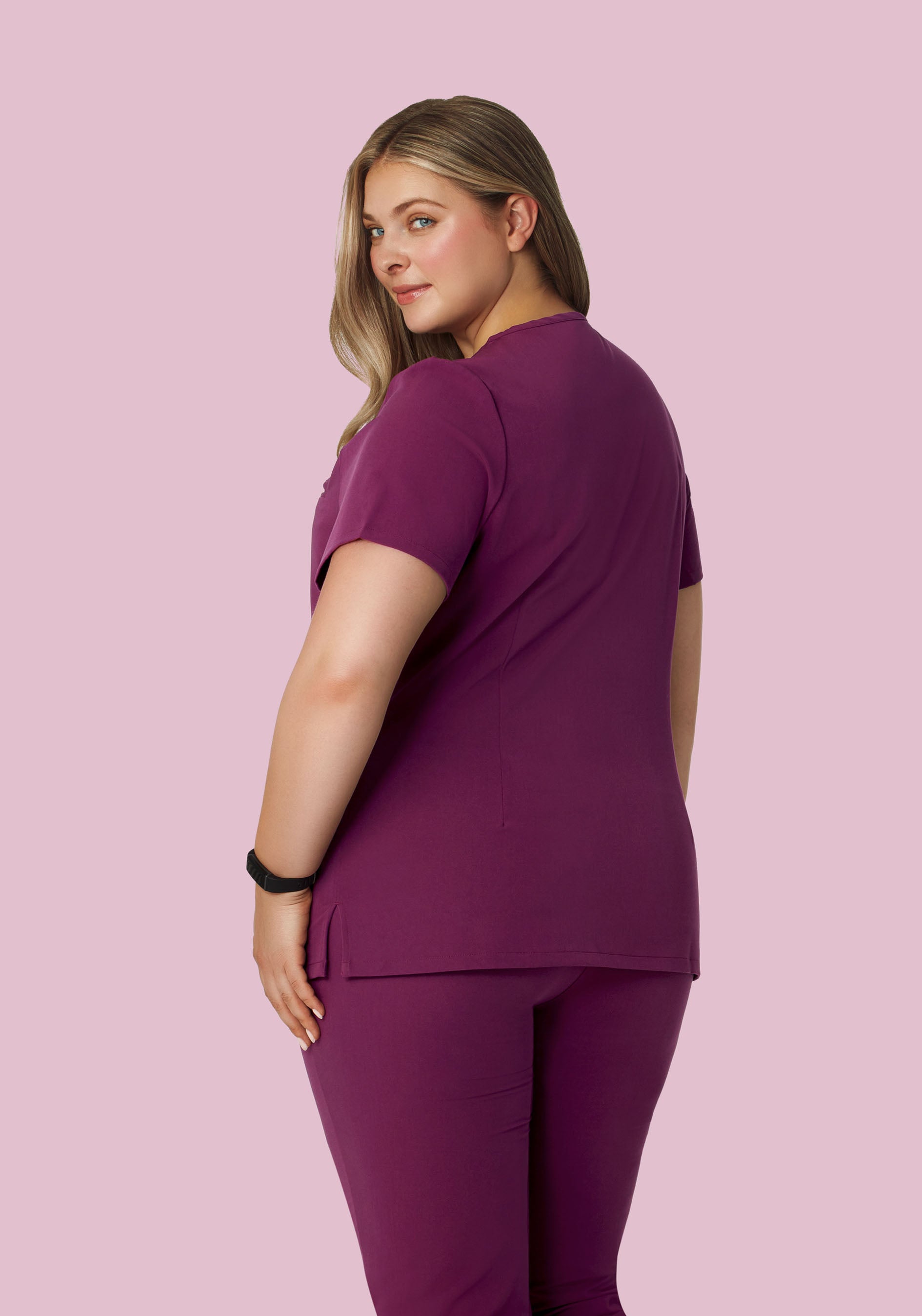One Pocket Top Plum