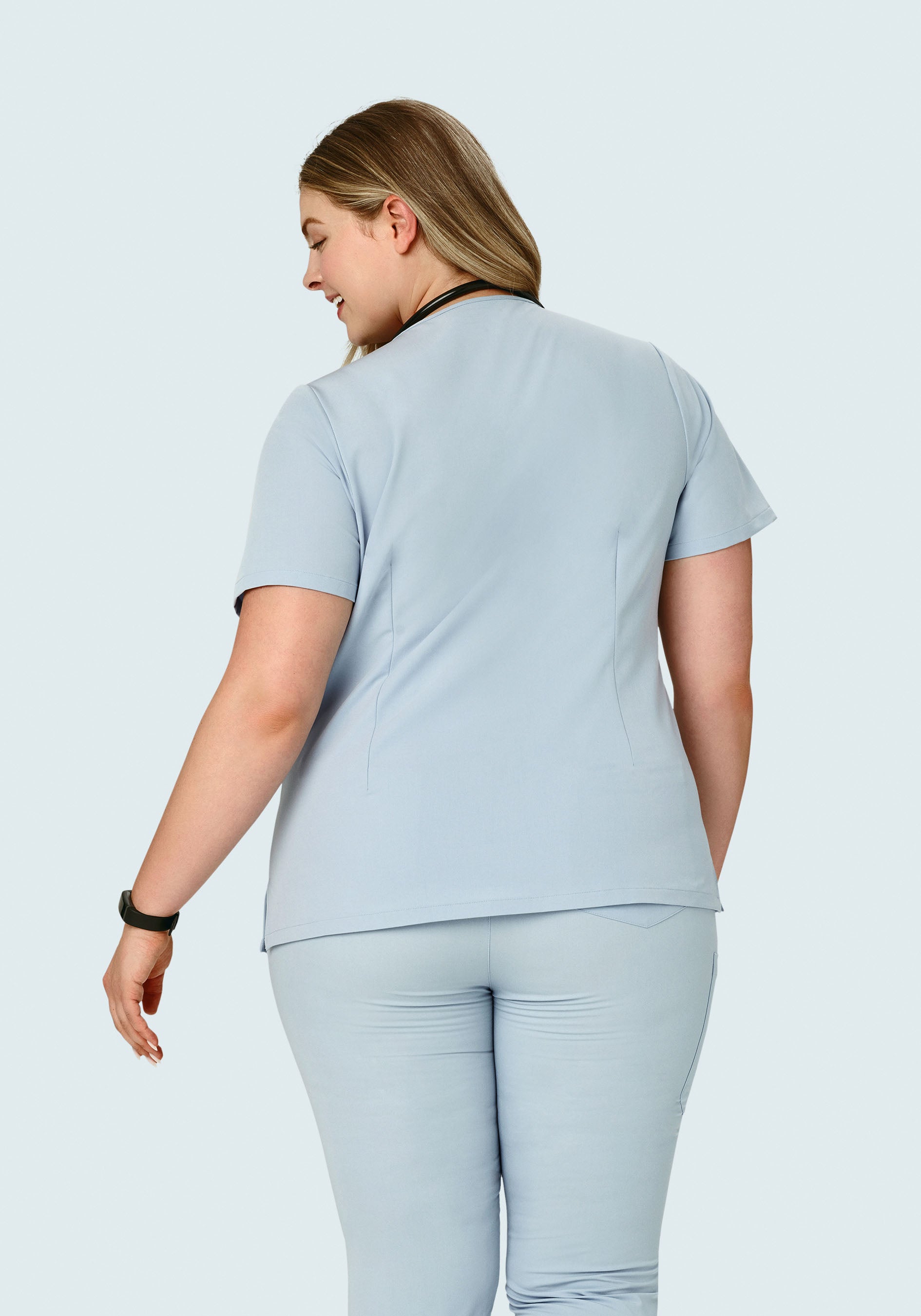 One Pocket Top Powder Blue