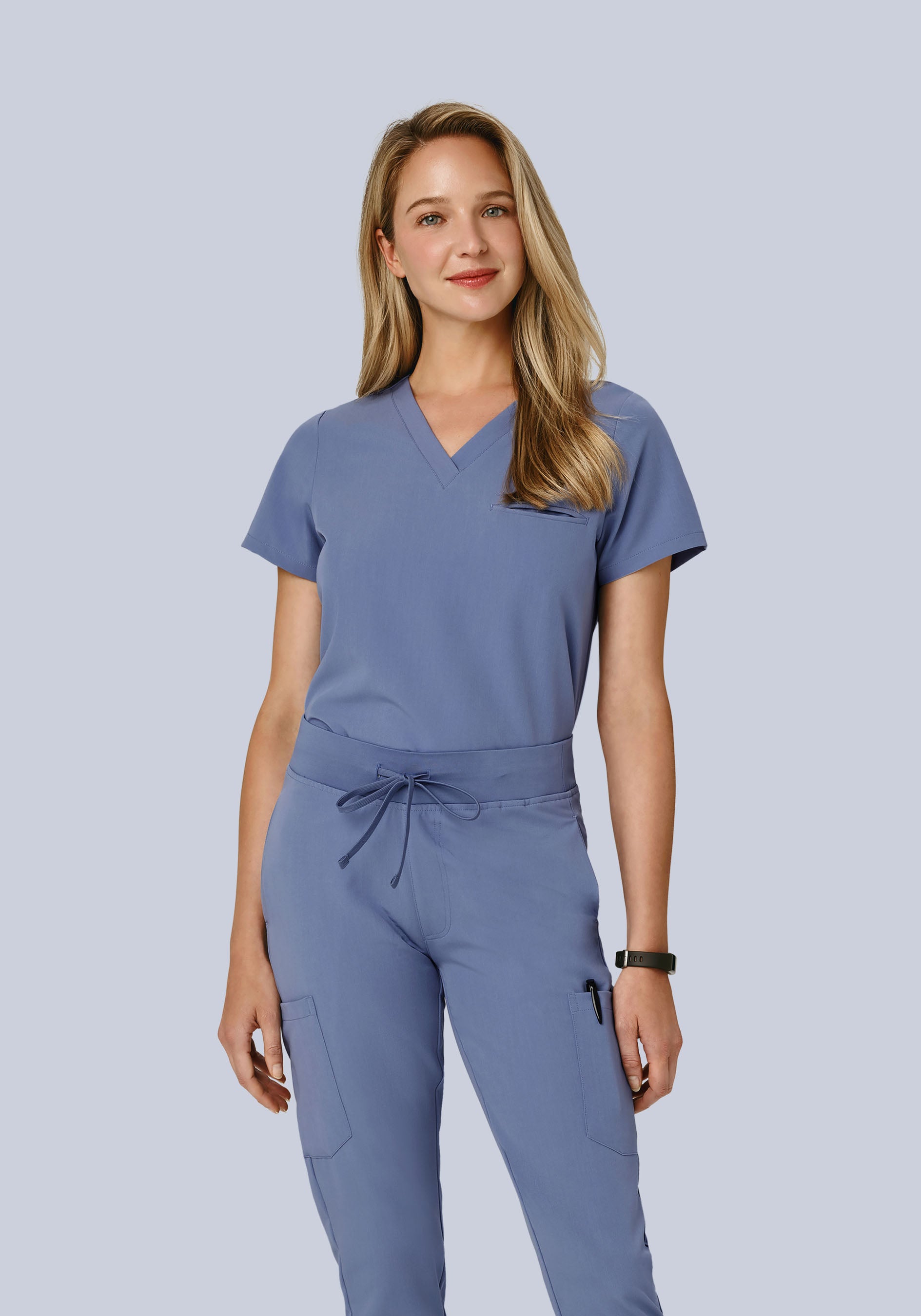 One Pocket Top Periwinkle