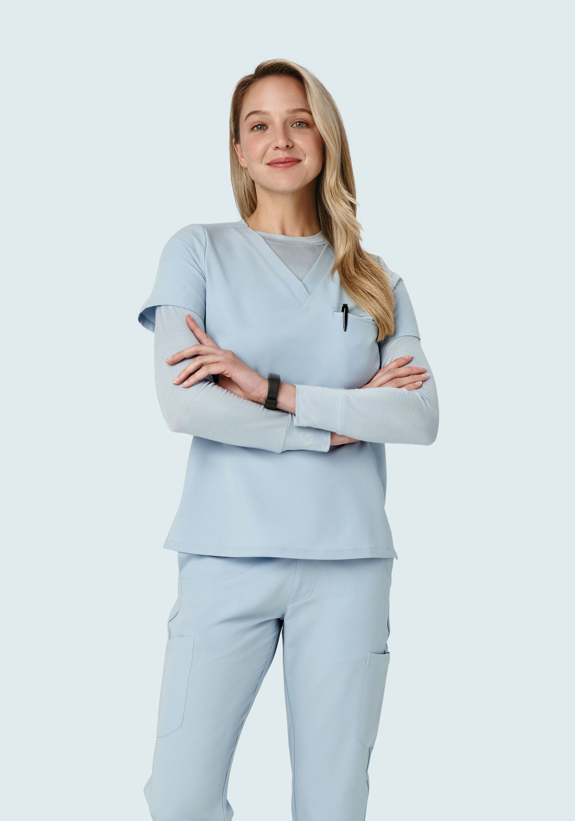 Women's Underscrubs Powder Blue
