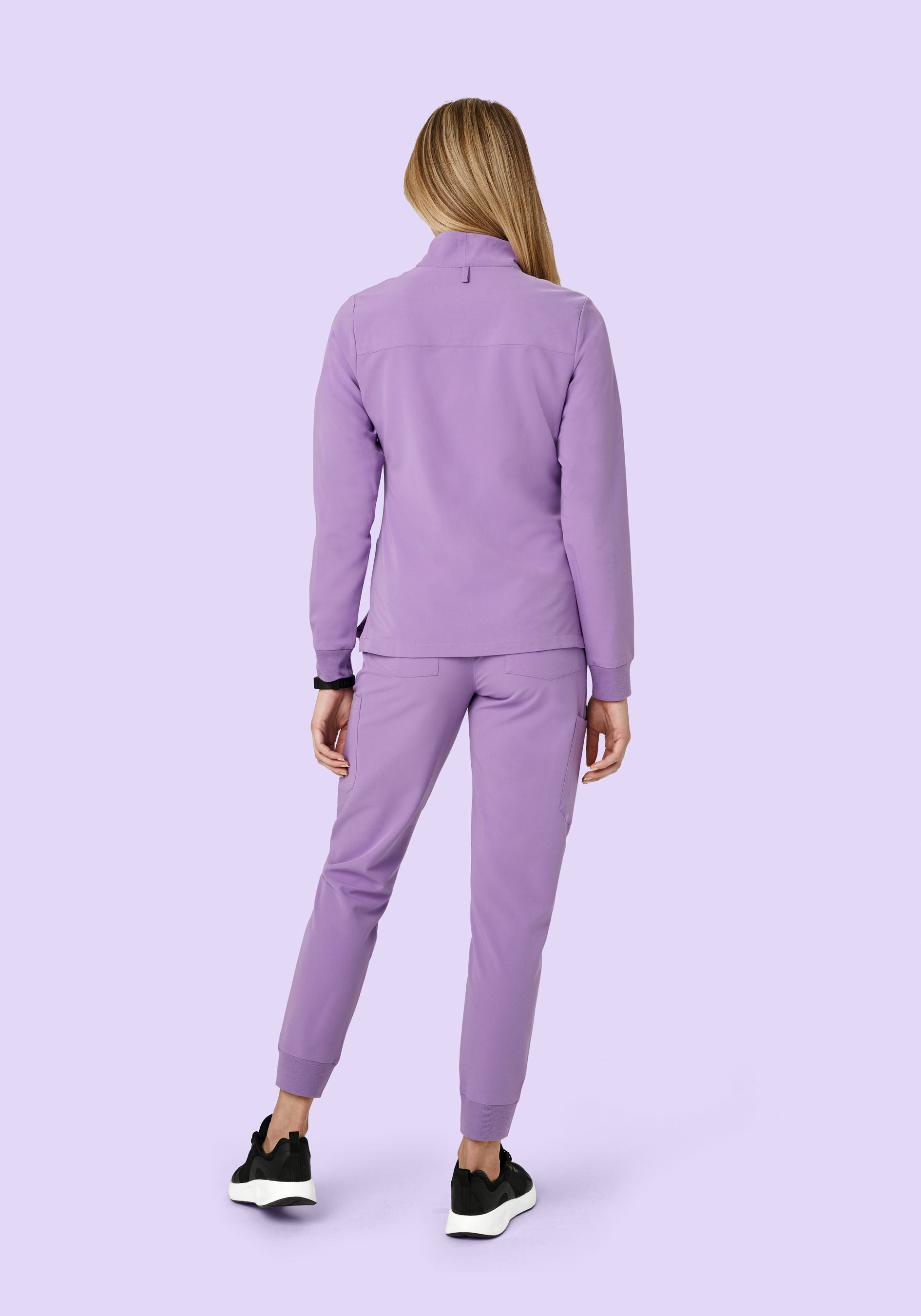 Women's Modern Scrub Jacket Lavender