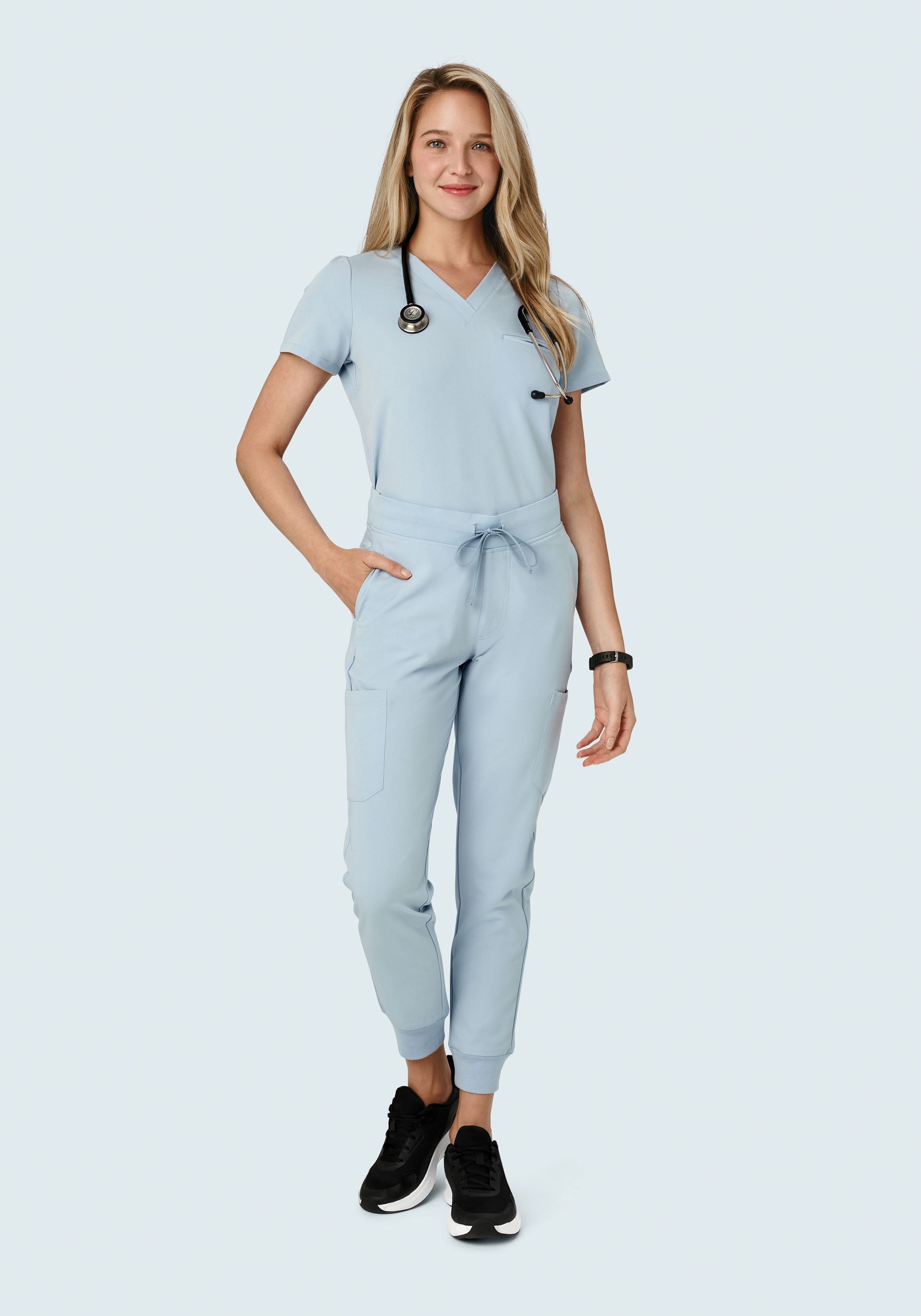 One Pocket Top Powder Blue