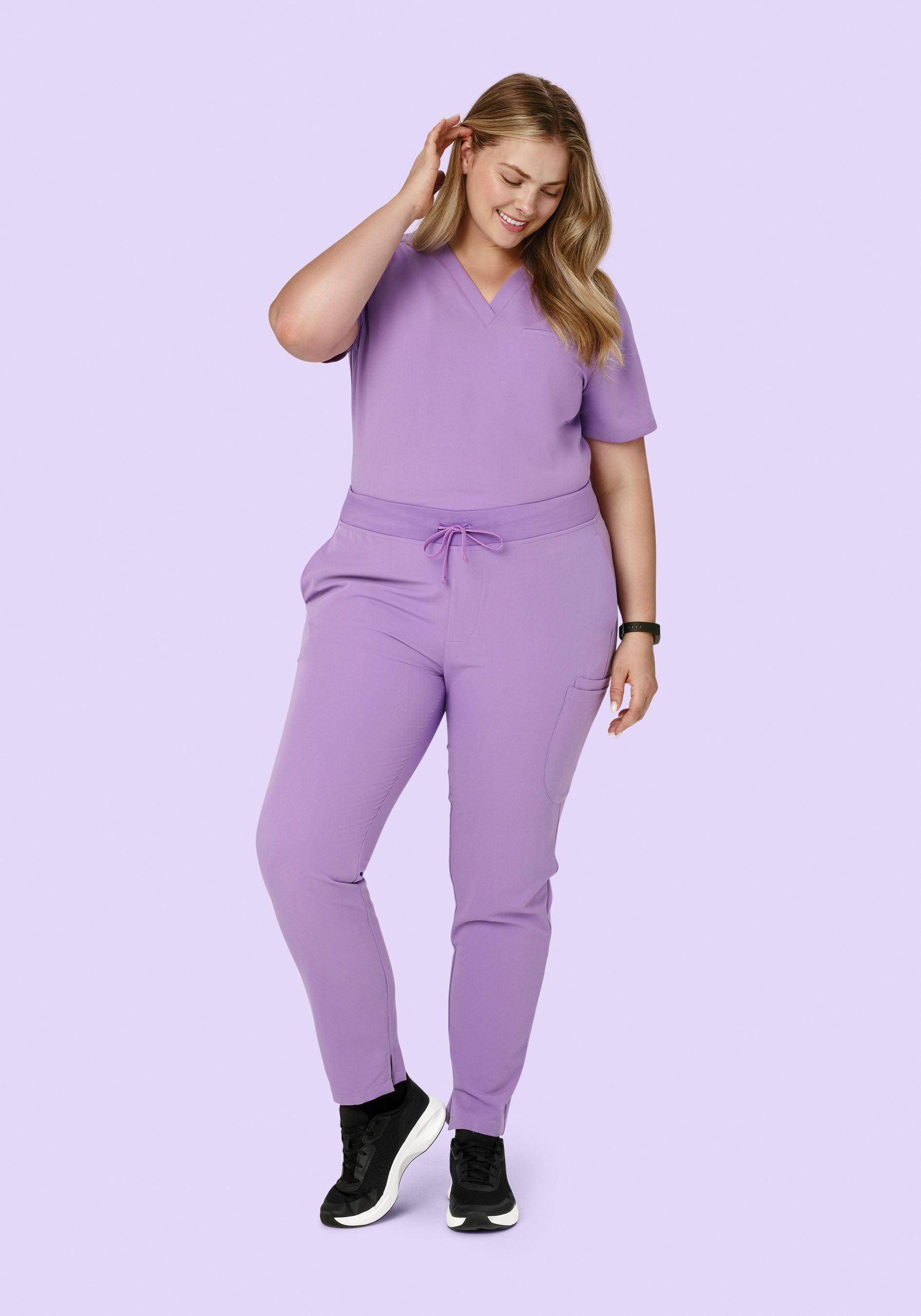 6 Pocket Slim Pants Lavender