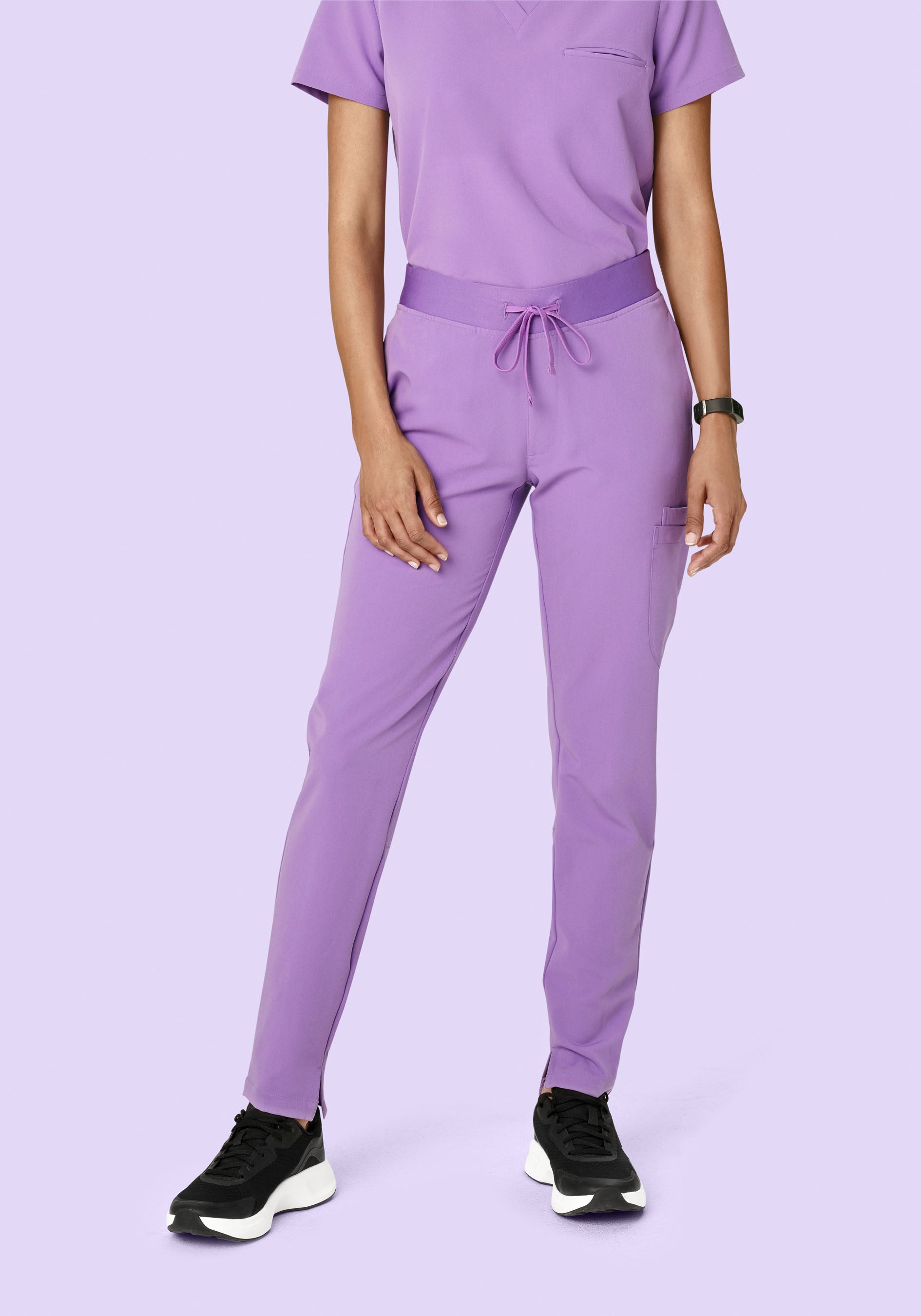 6 Pocket Slim Pants Lavender