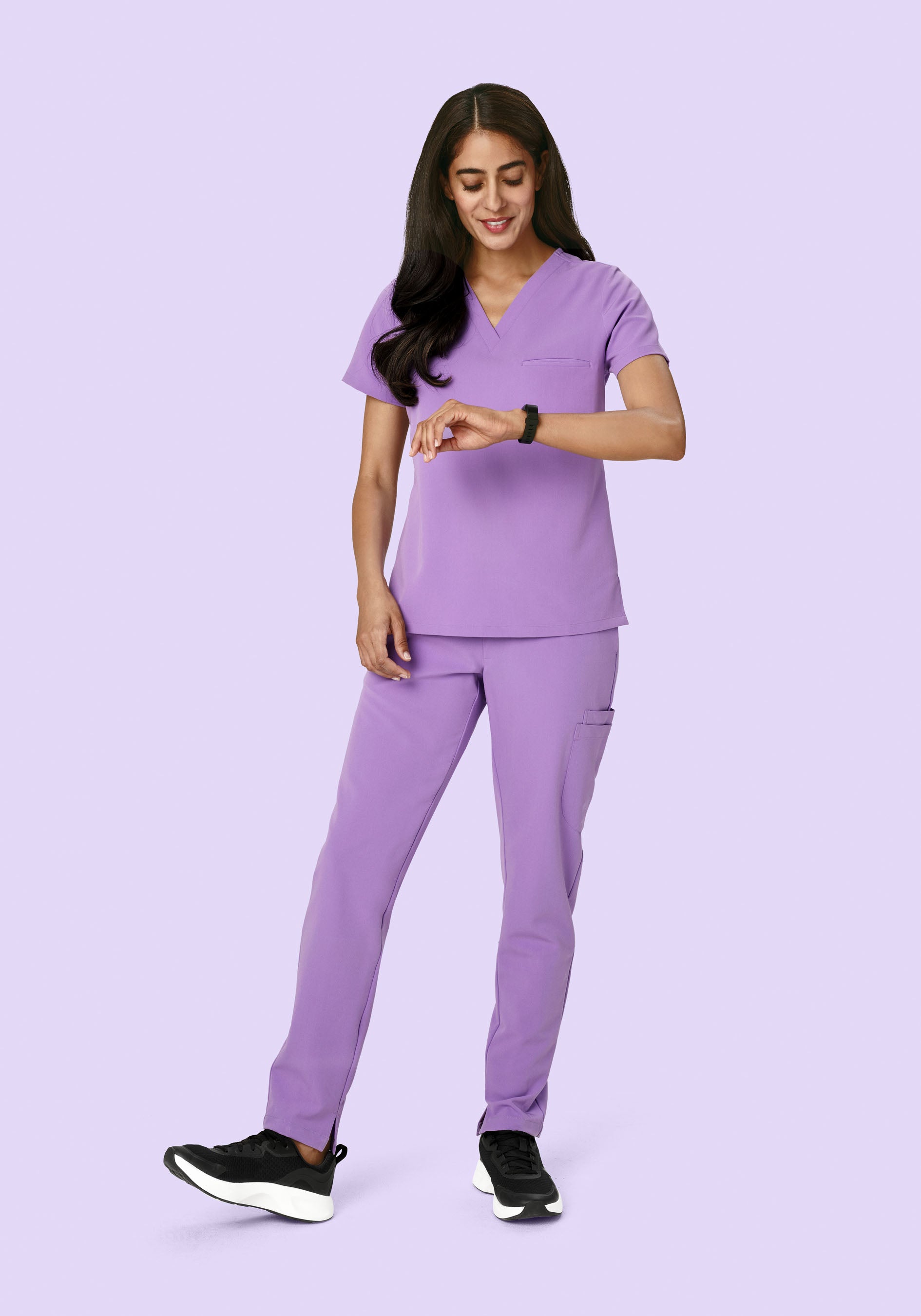 6 Pocket Slim Pants Lavender