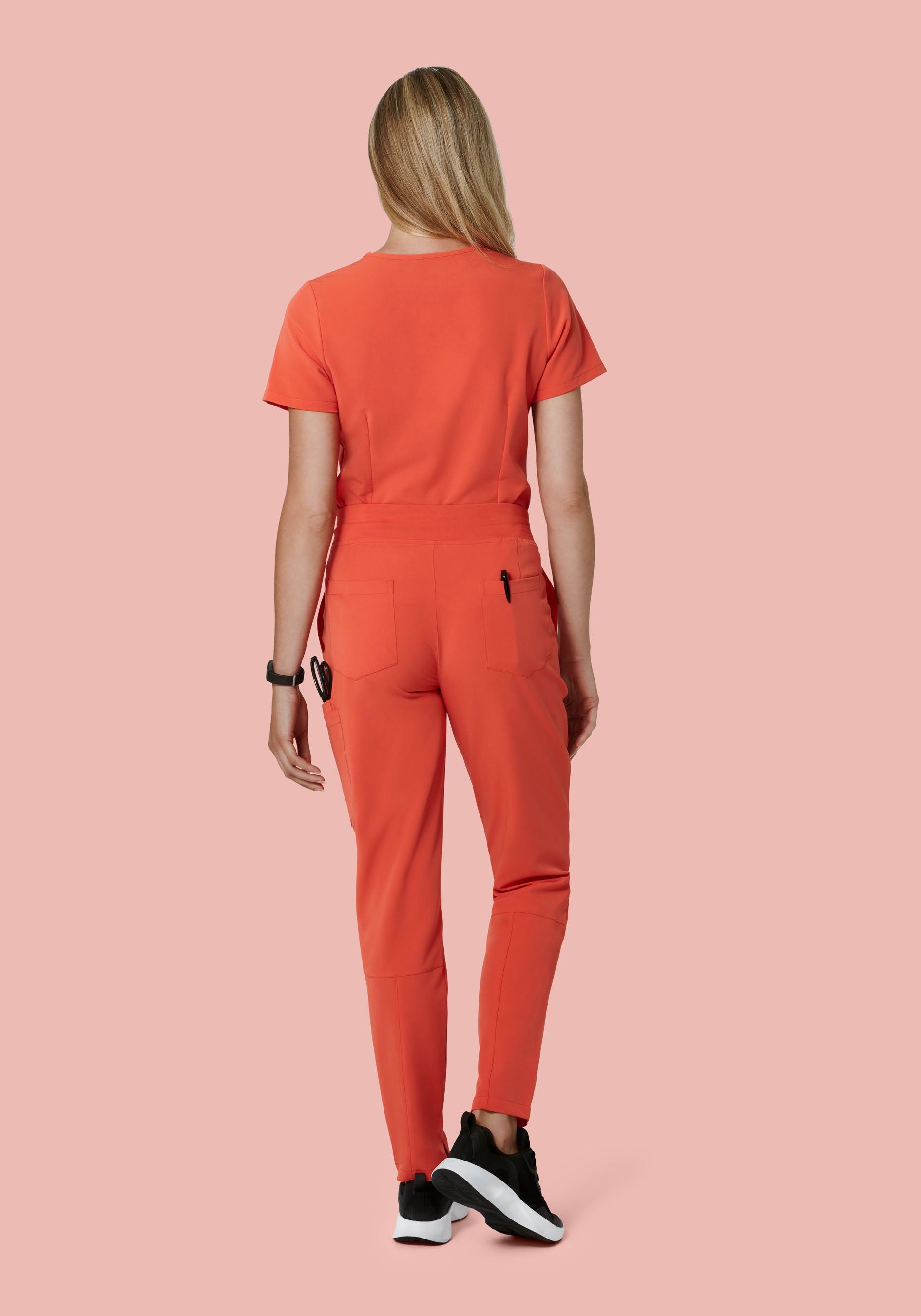 6 Pocket Slim Pants Terracotta