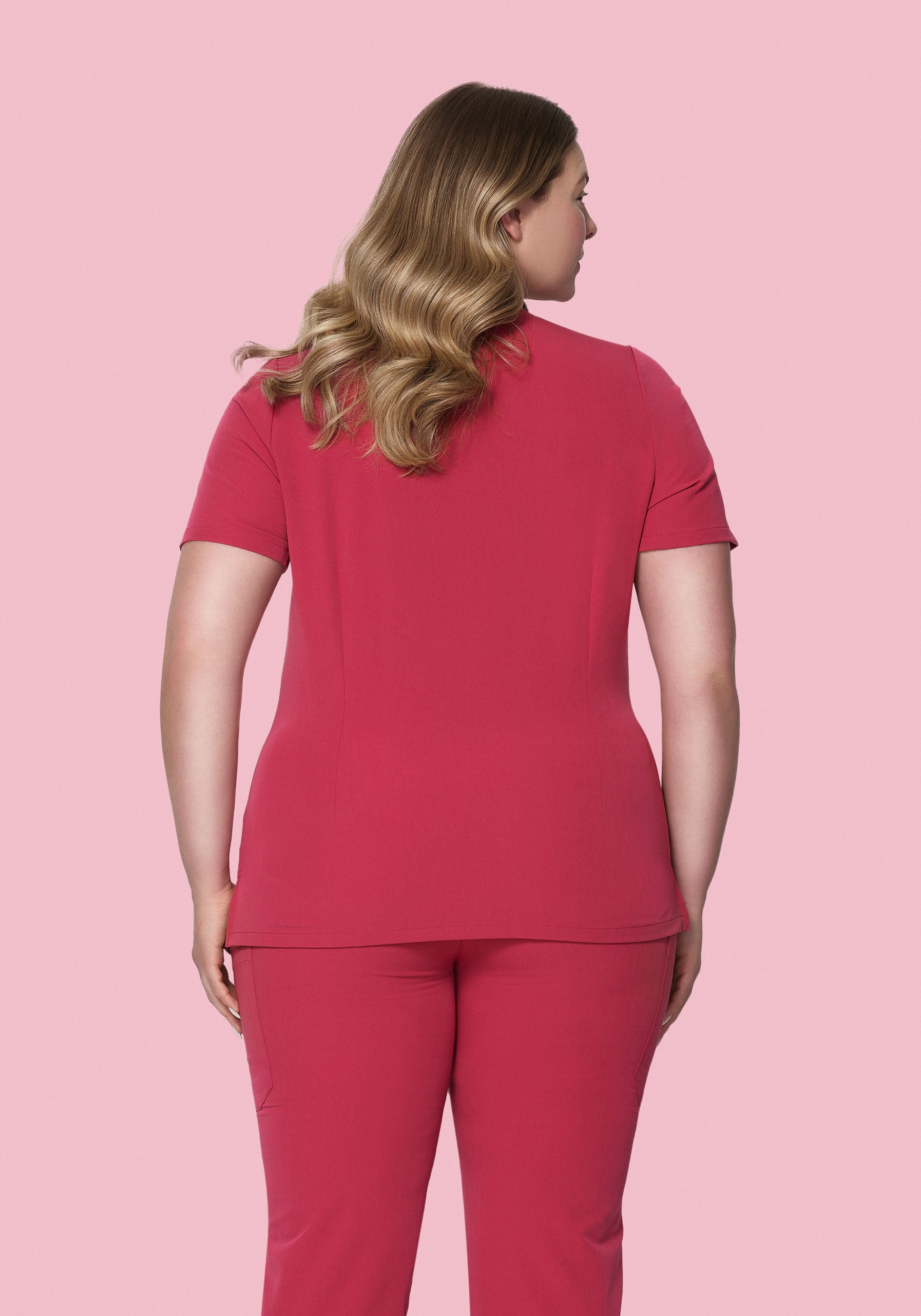 One Pocket Top Deep Rose