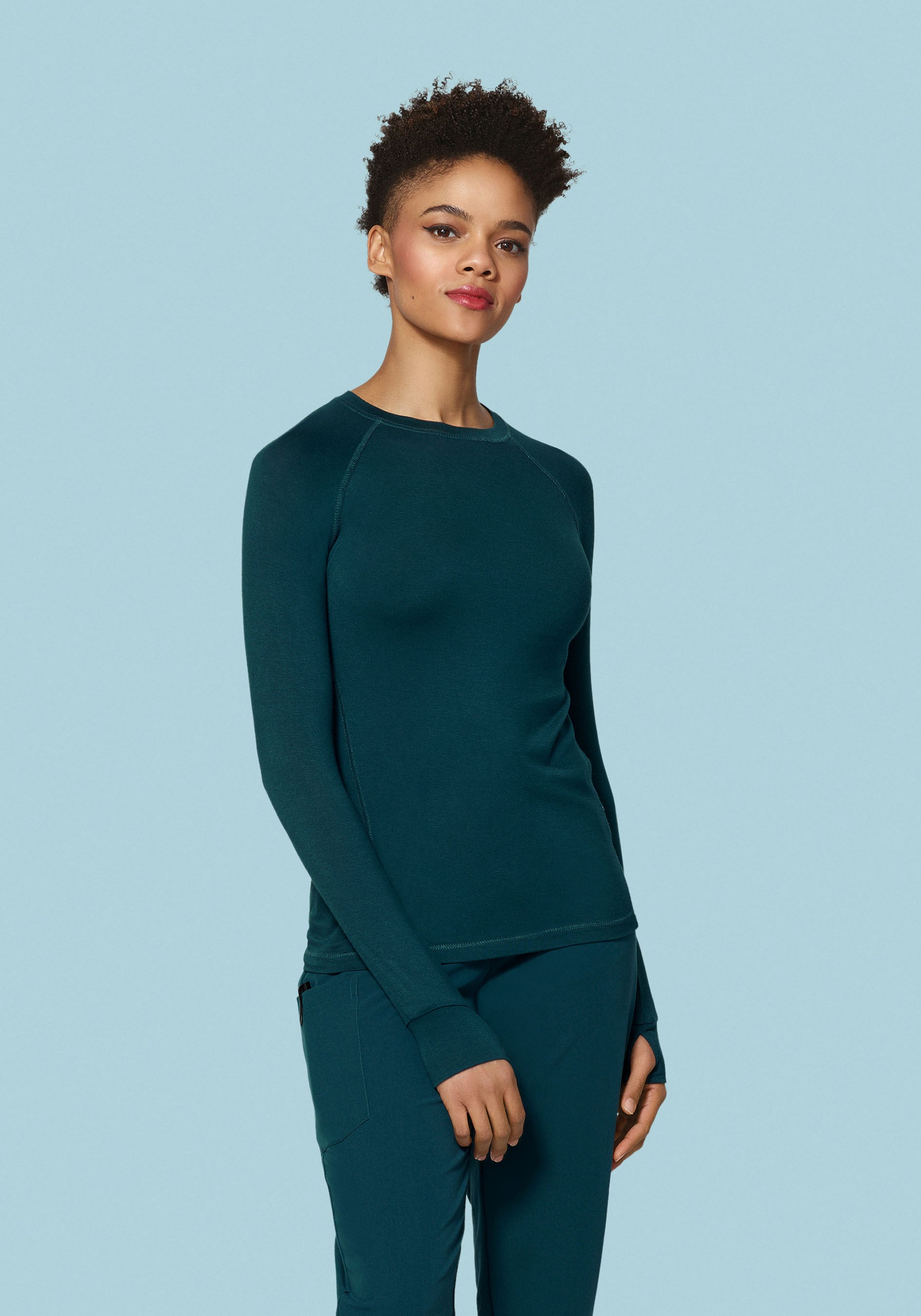 Women's Underscrubs Caribbean Blue