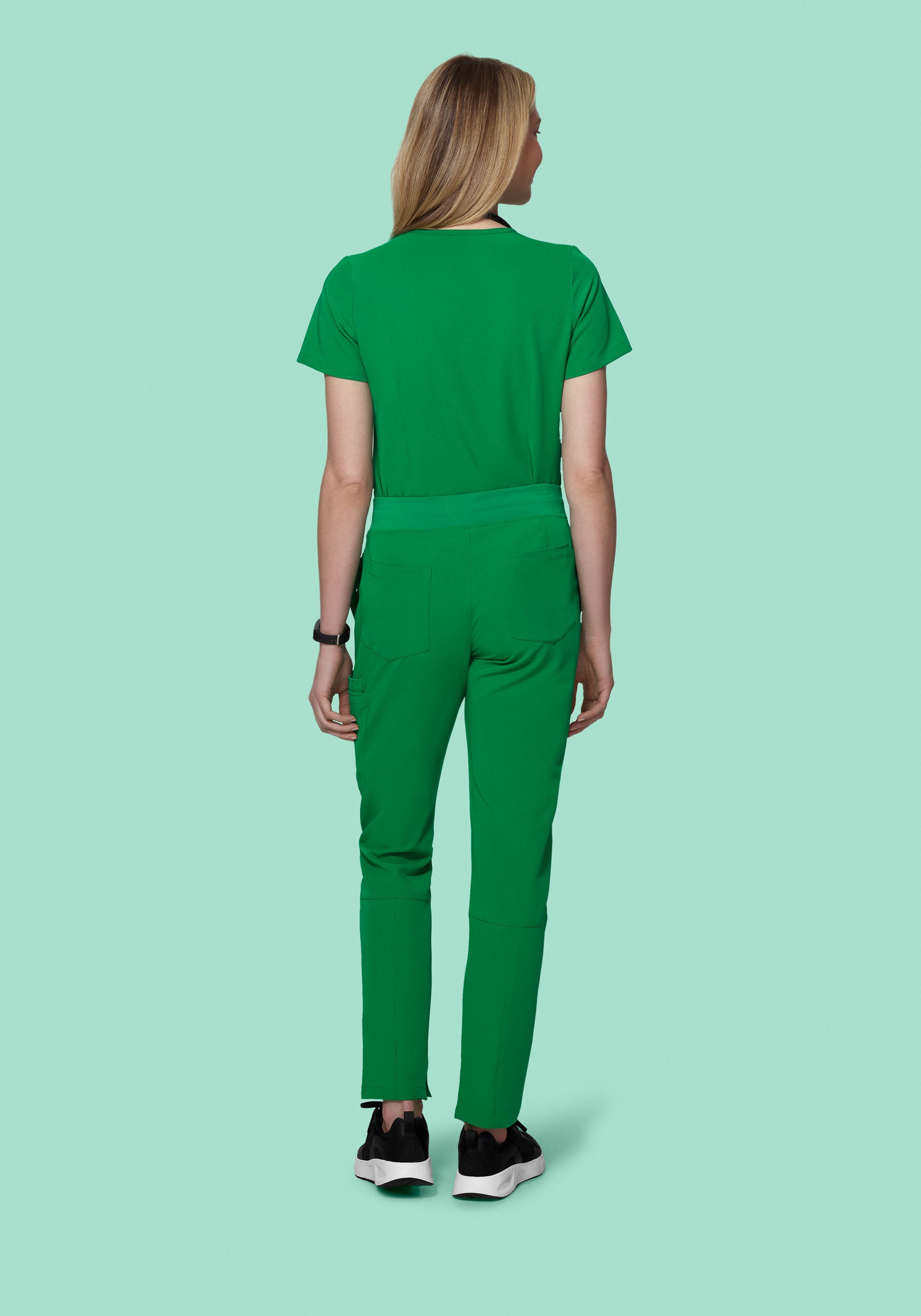 6 Pocket Slim Pants Emerald