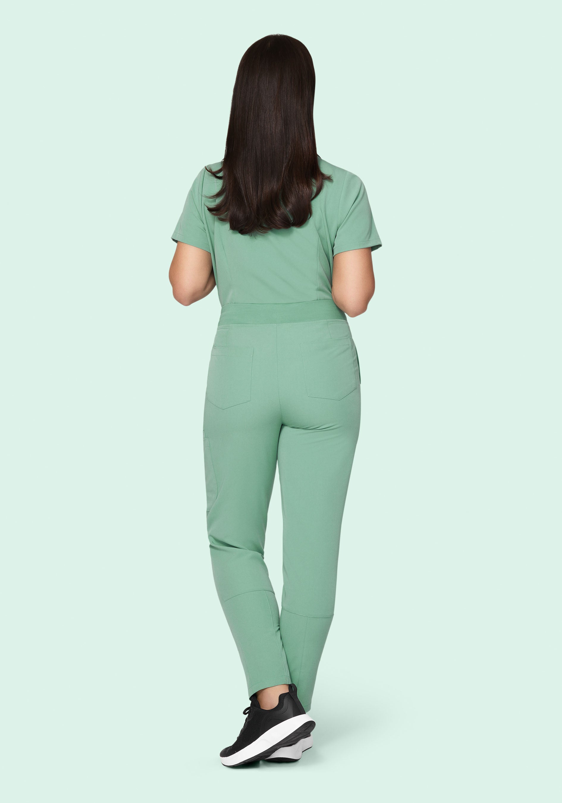 6 Pocket Slim Pants Jade