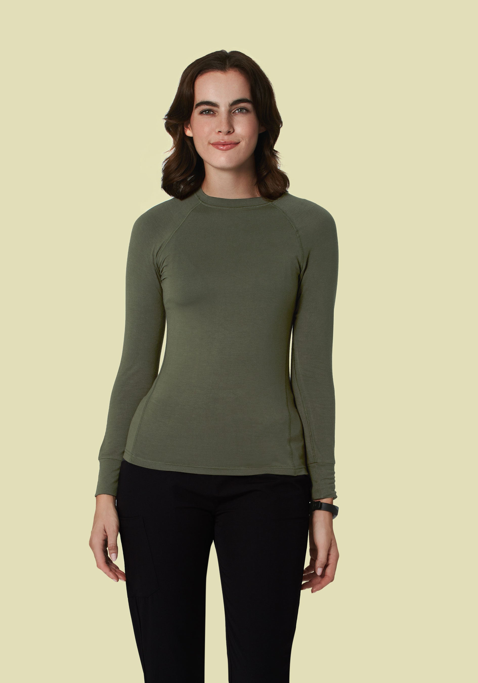 Women's Underscrubs Heather Olive