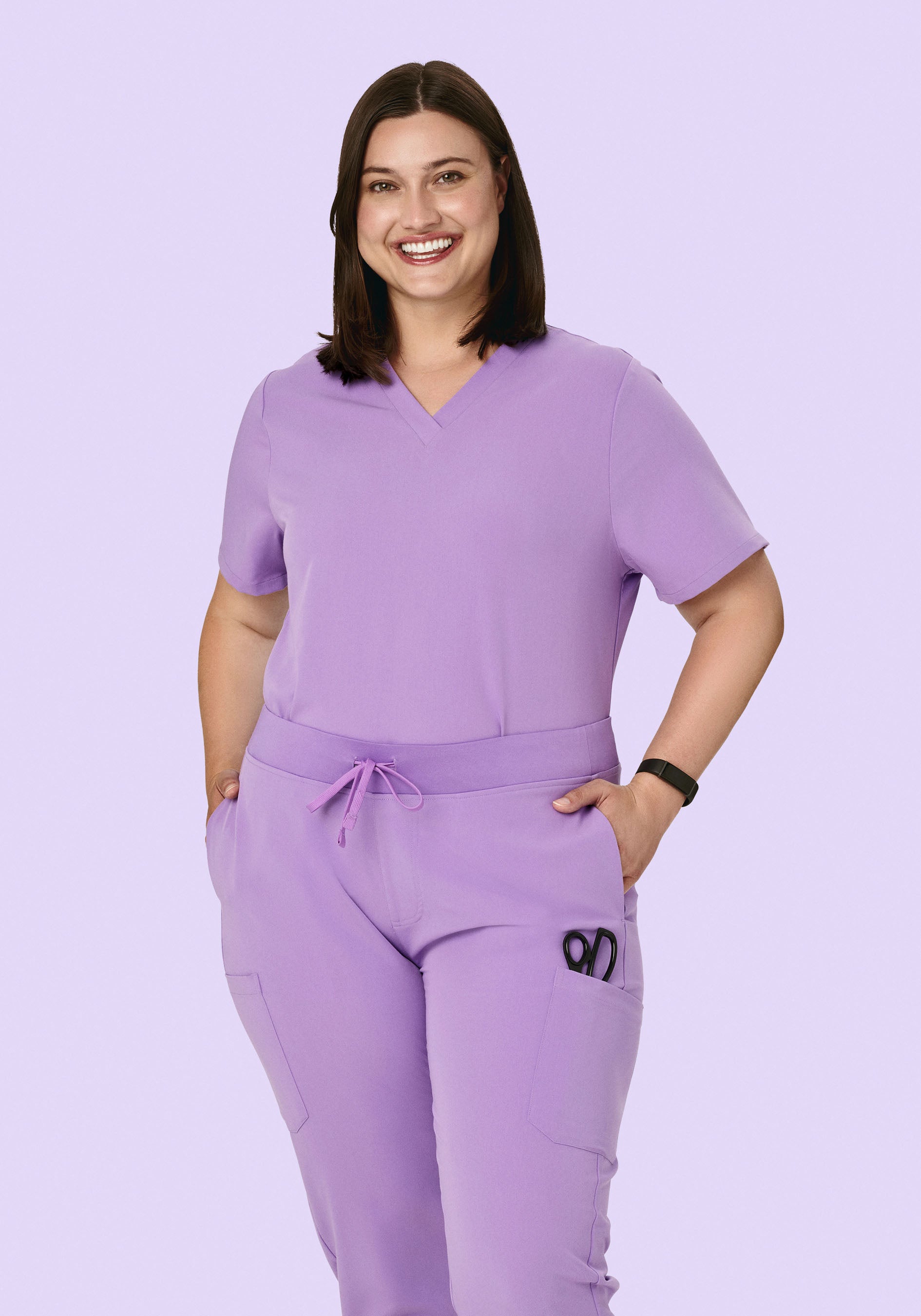 6 Pocket Top Lavender