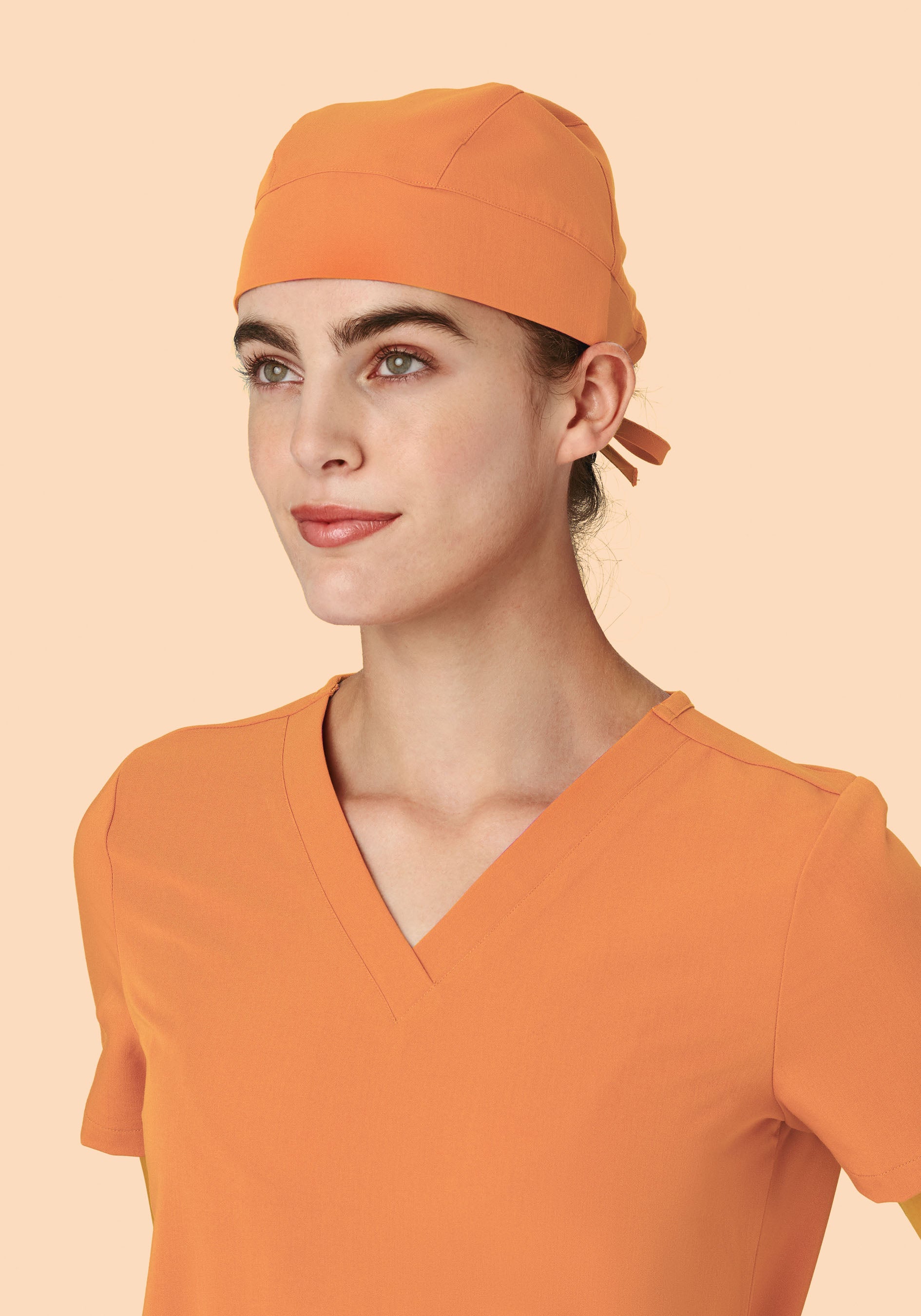 Contemporary Scrub Cap Cantaloupe