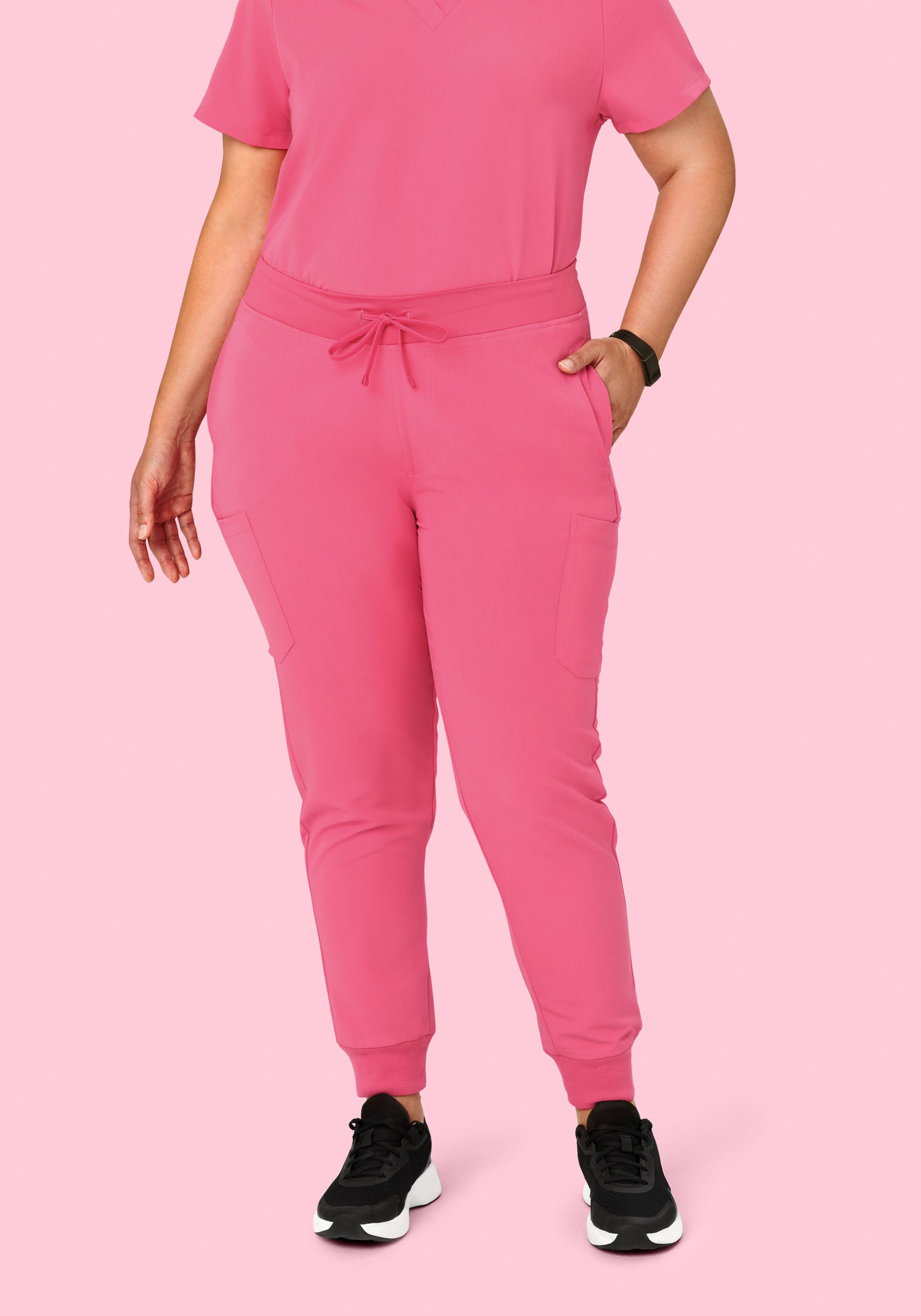 9 Pocket Joggers Bubblegum