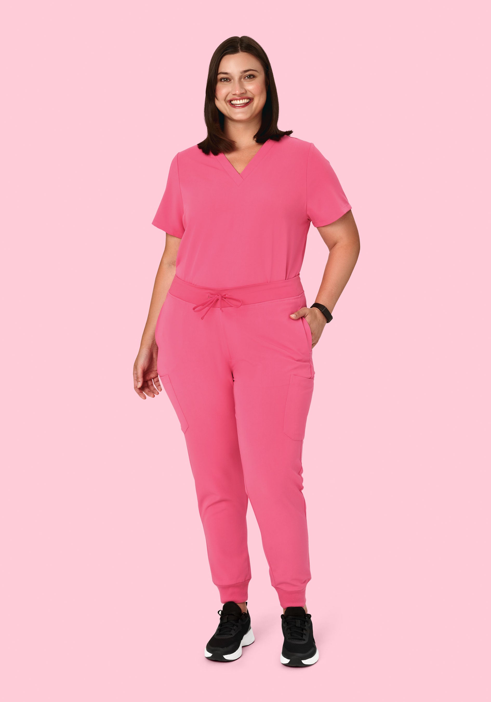 9 Pocket Joggers Bubblegum