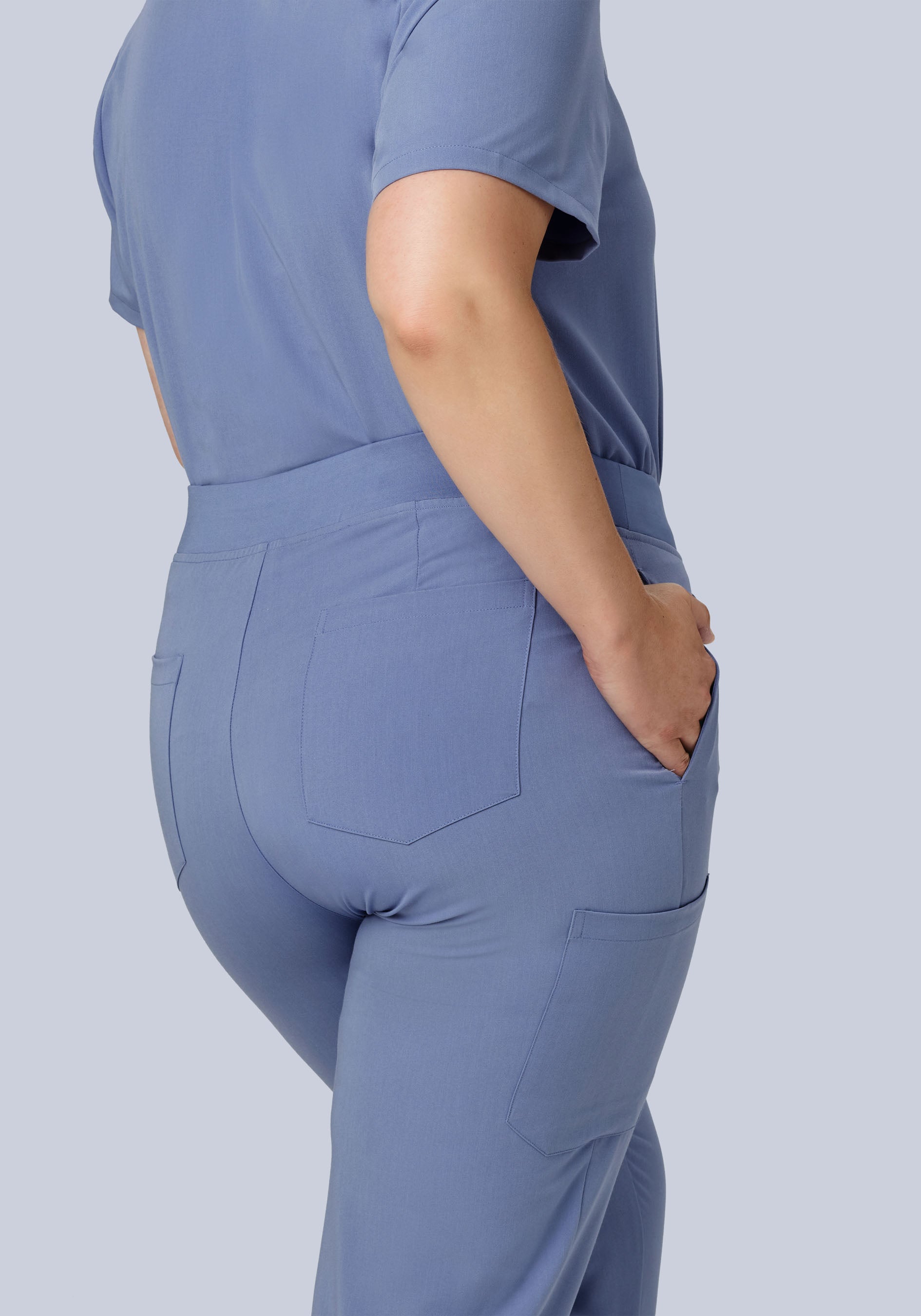 9 Pocket Joggers Periwinkle