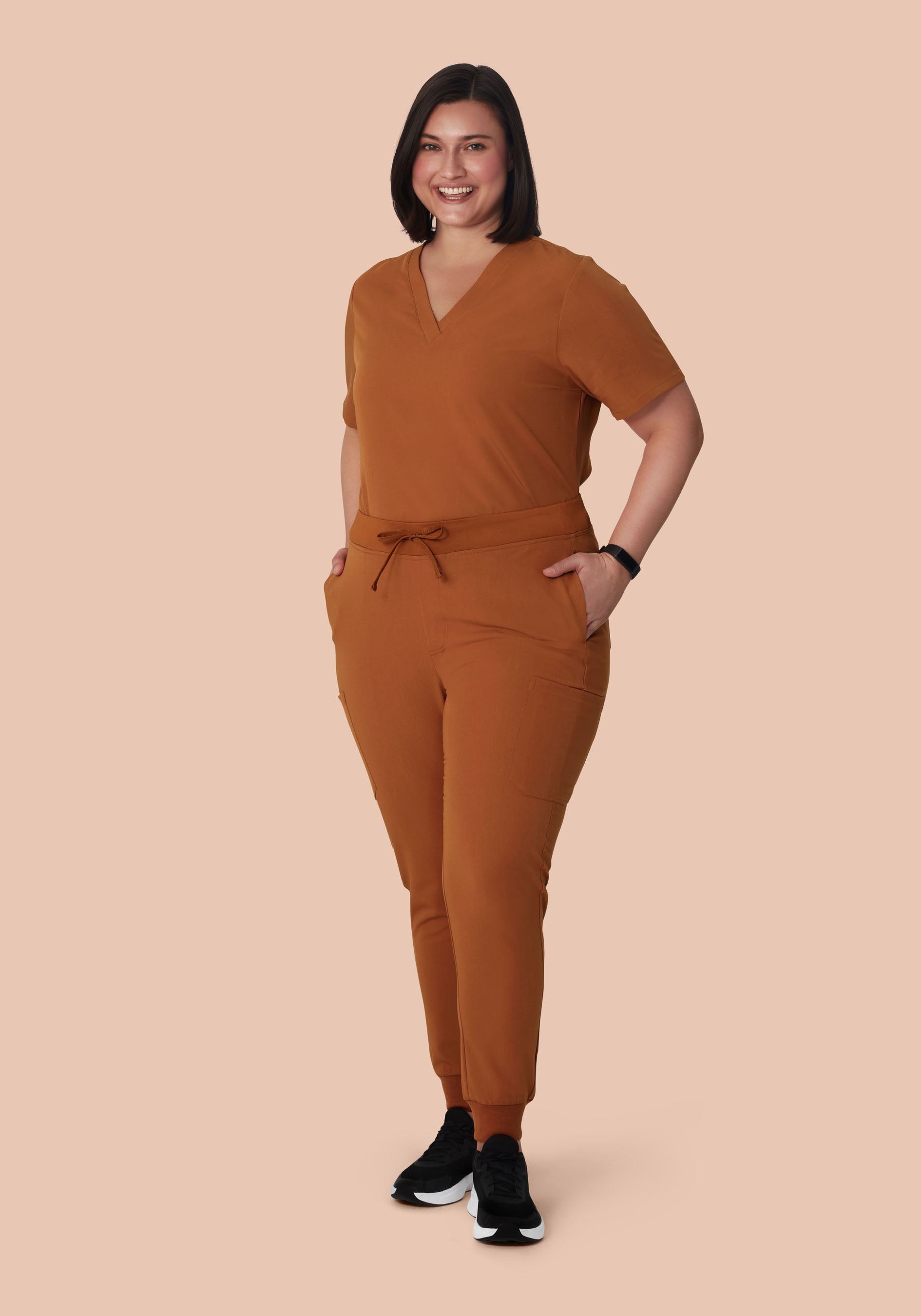 9 Pocket Joggers Roasted Pecan