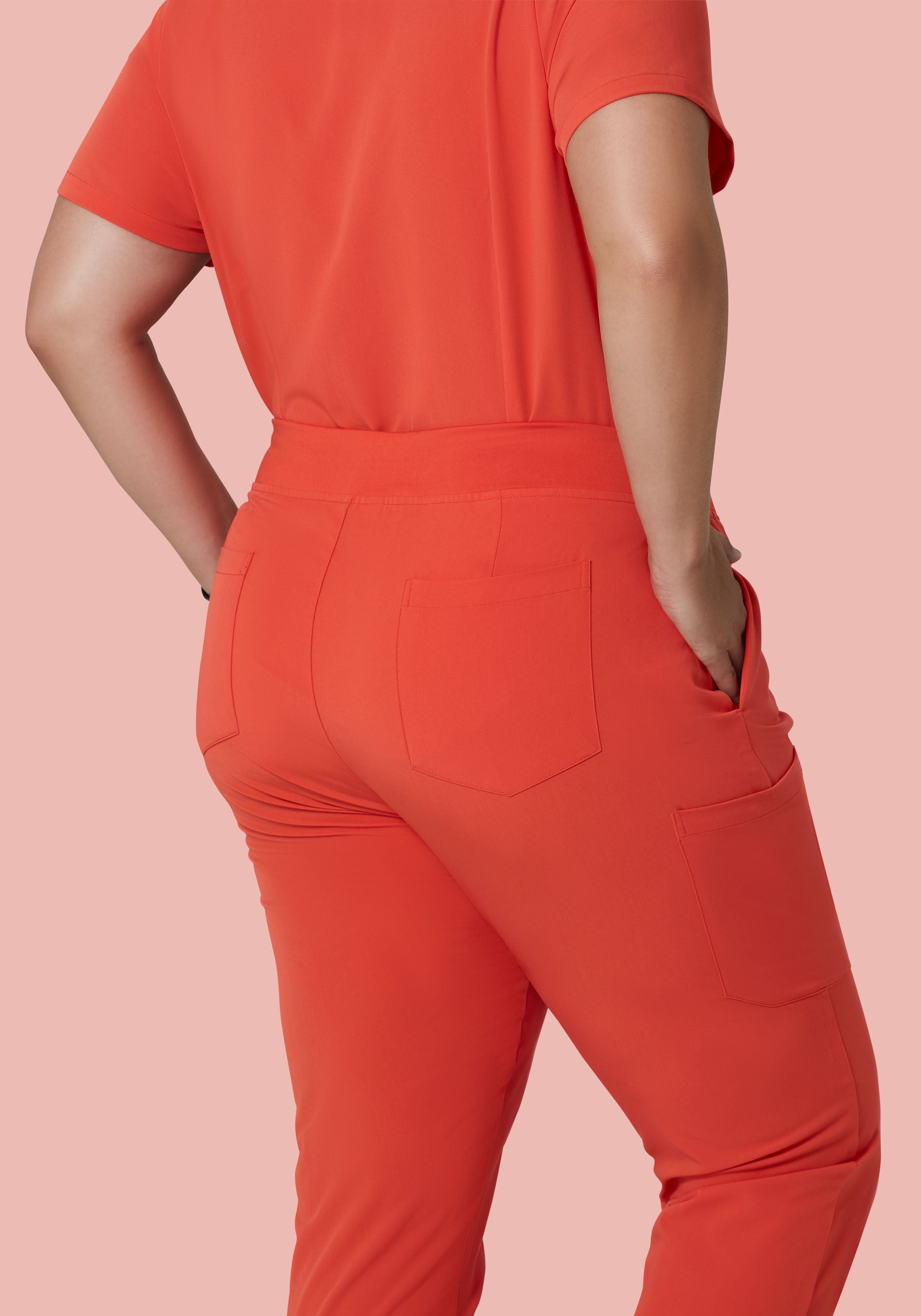 9 Pocket Joggers Terracotta