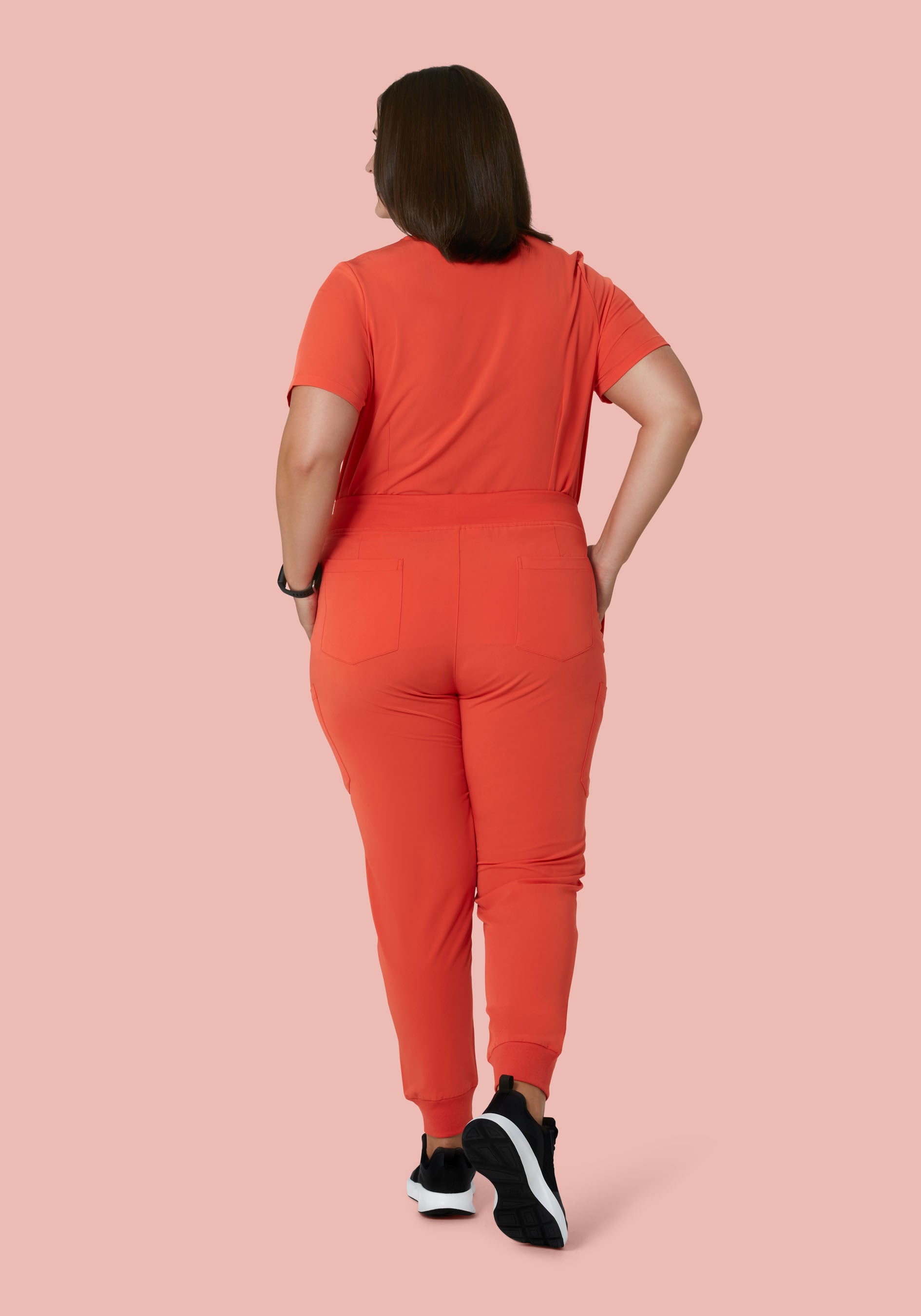 9 Pocket Joggers Terracotta