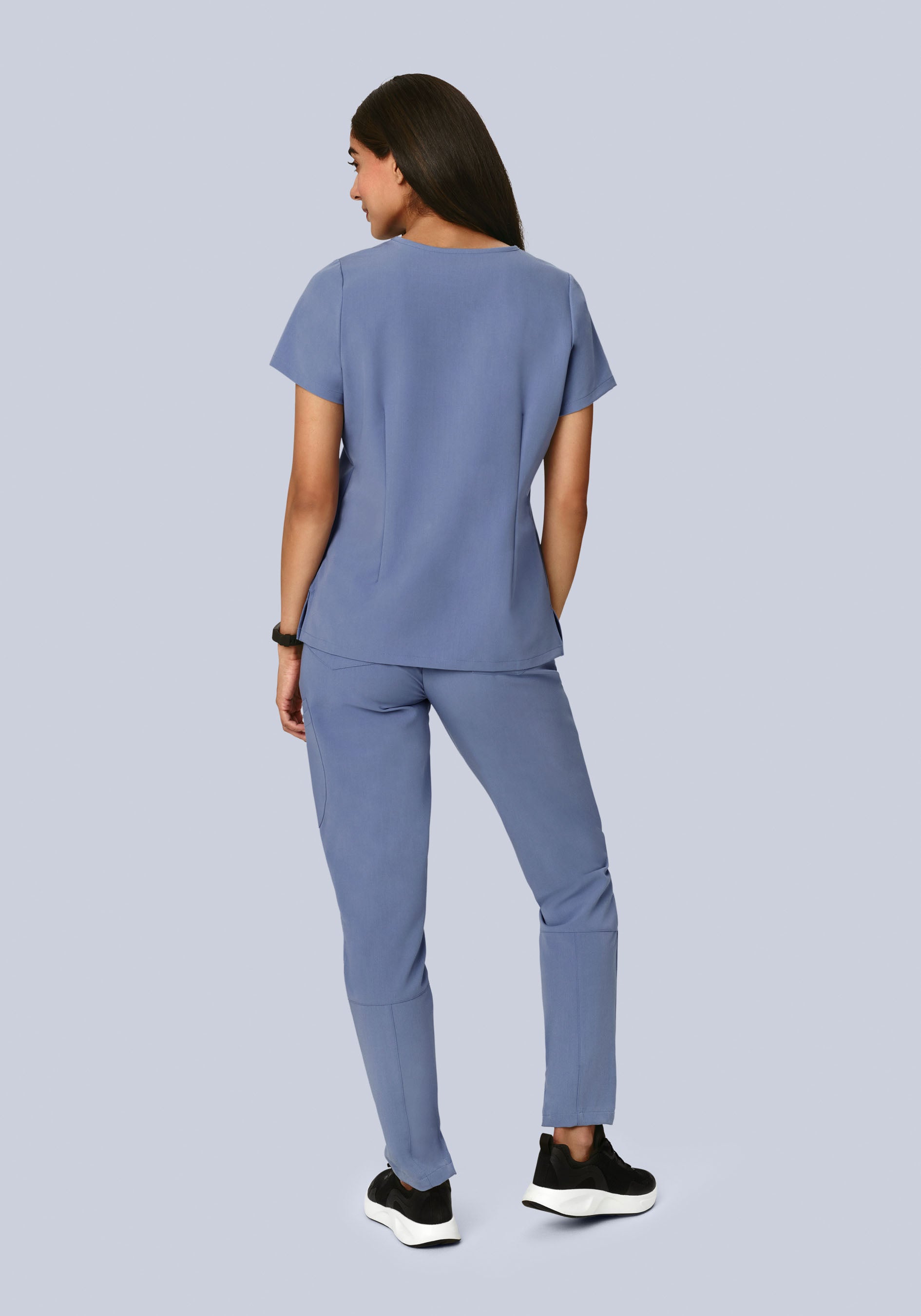 6 Pocket Slim Pants Periwinkle