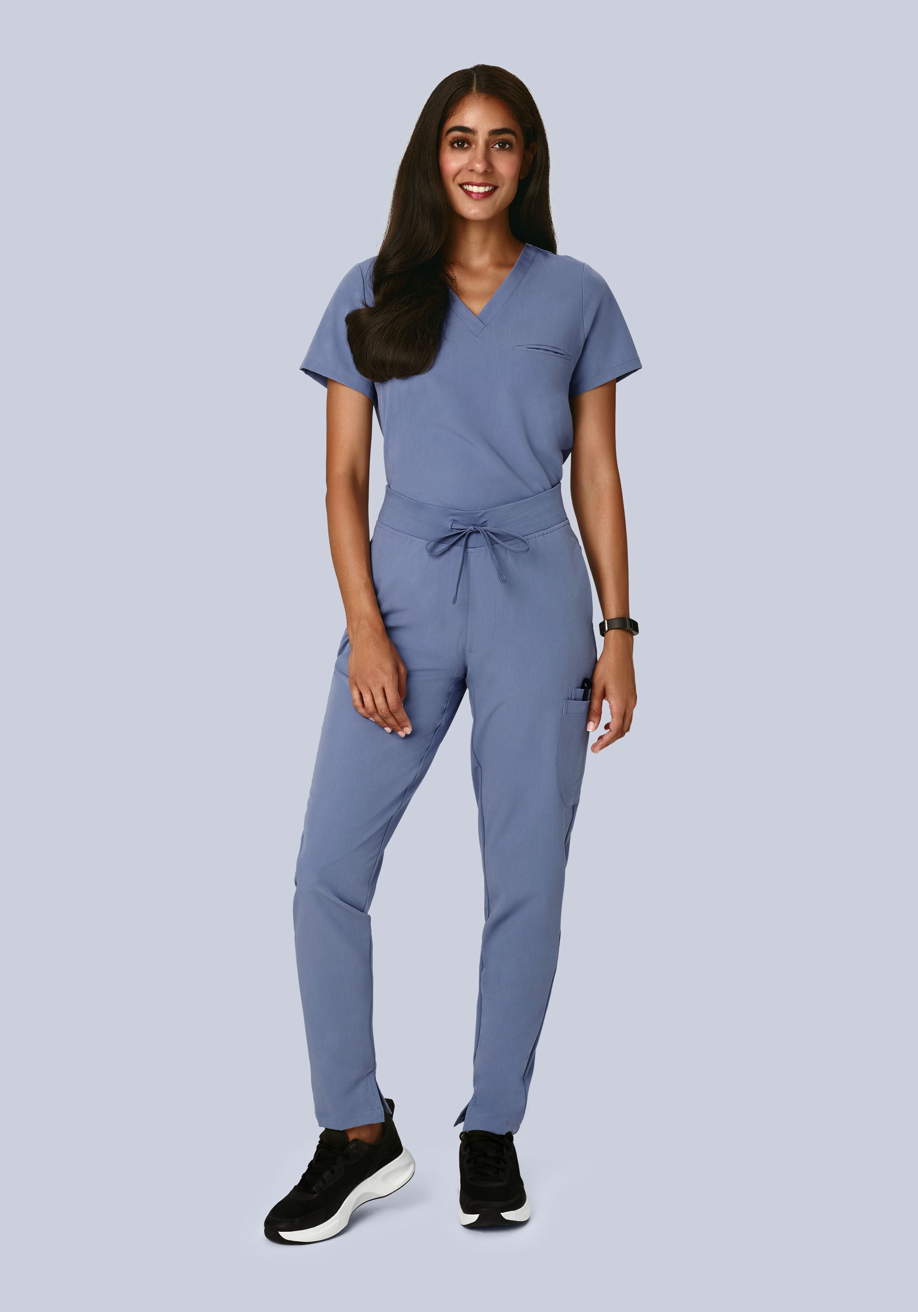 6 Pocket Slim Pants Periwinkle