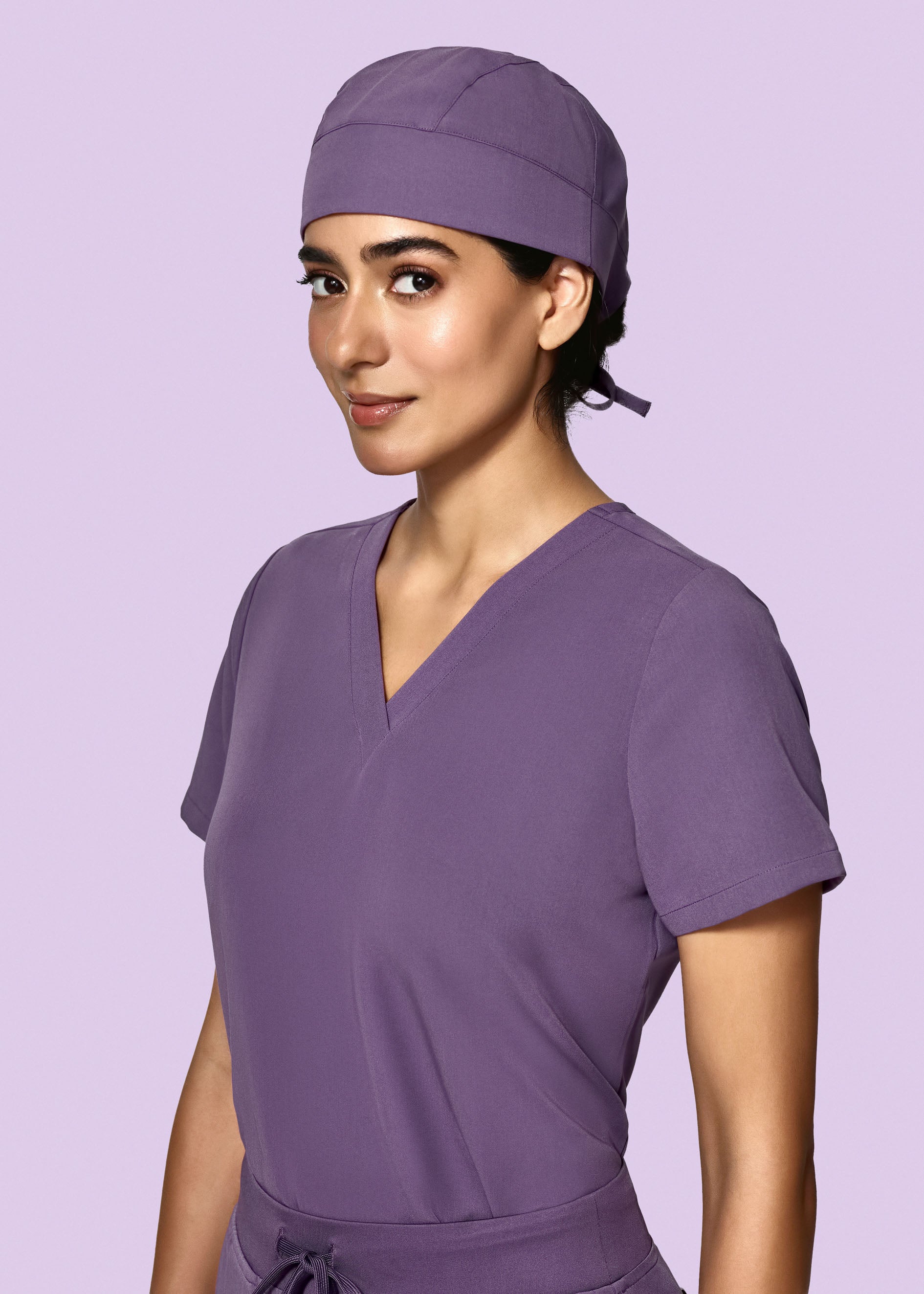 Contemporary Scrub Cap Dewberry Mandala Scrubs