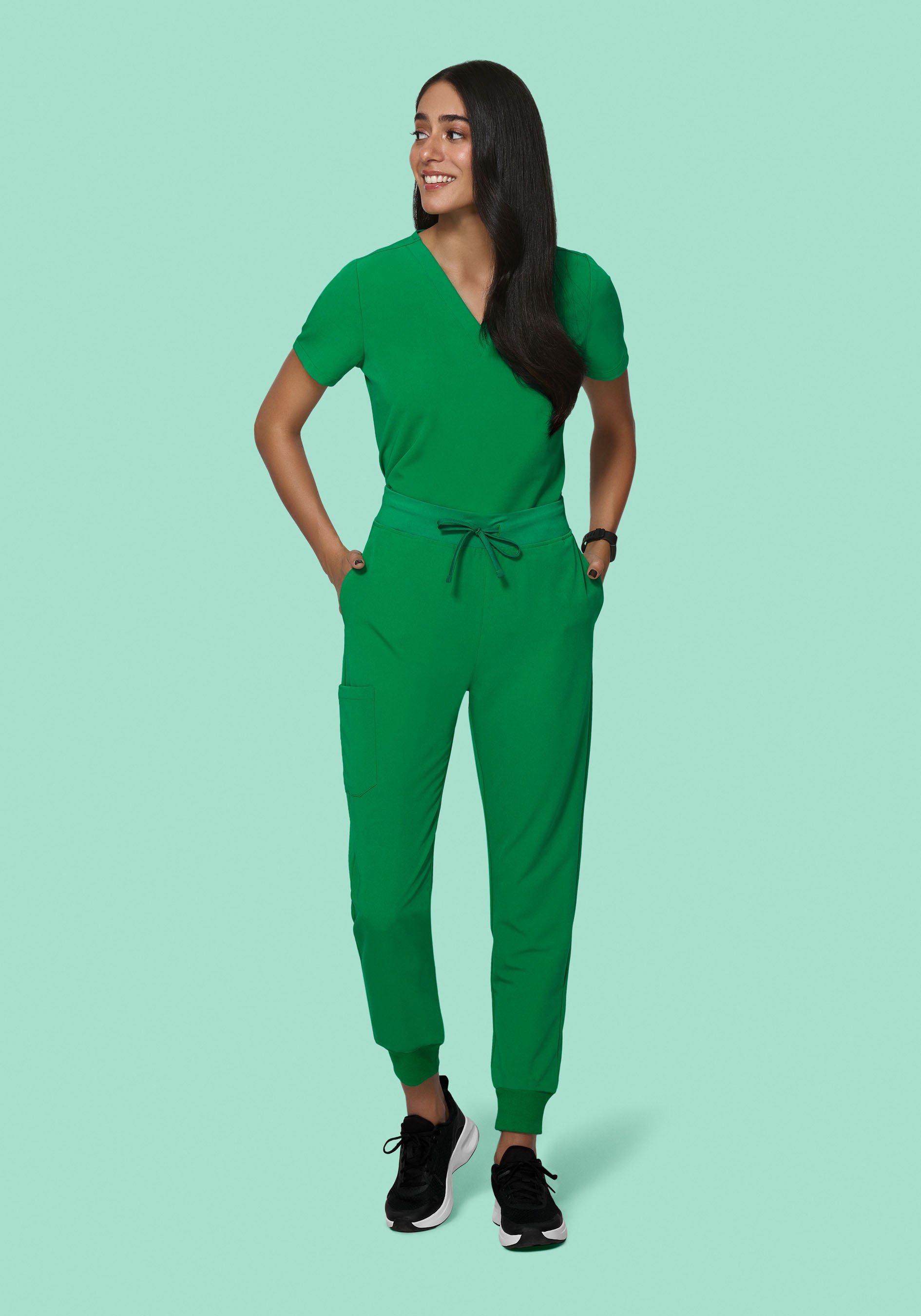 6 Pocket Top Emerald